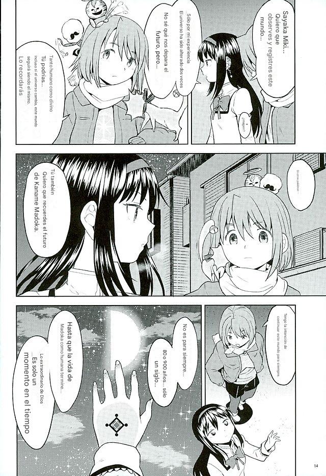 (C89) [Nedaore (Ayane)] Honno Isseiki dake Watashi no Gin no Niwa (Puella Magi Madoka Magica) [Spanish] [CristoferDeLosAndes] - Page 16