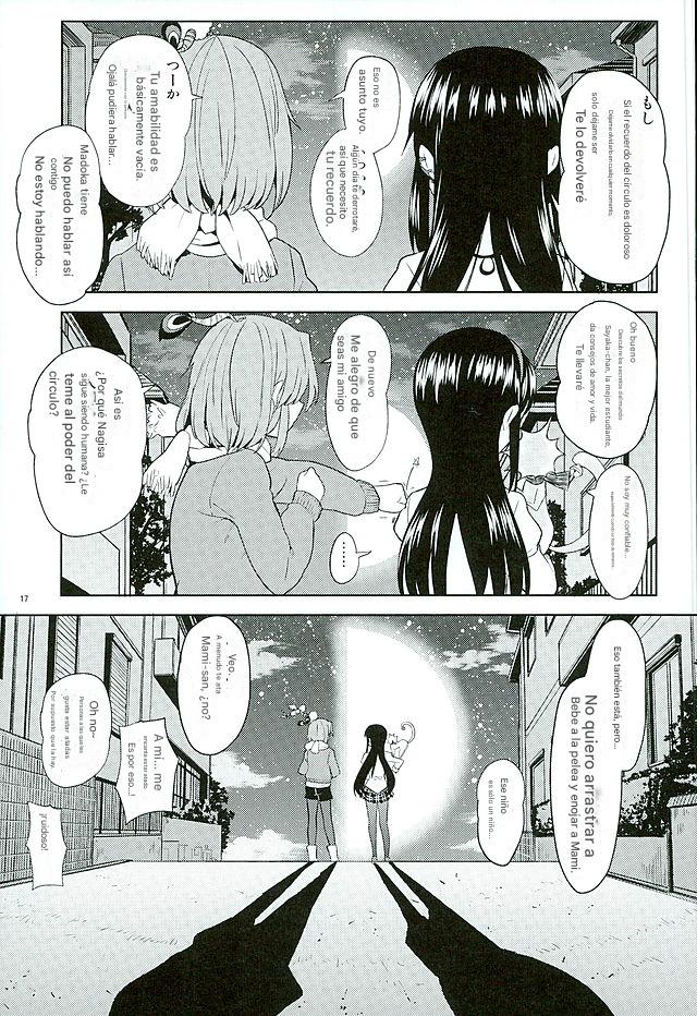 (C89) [Nedaore (Ayane)] Honno Isseiki dake Watashi no Gin no Niwa (Puella Magi Madoka Magica) [Spanish] [CristoferDeLosAndes] - Page 19