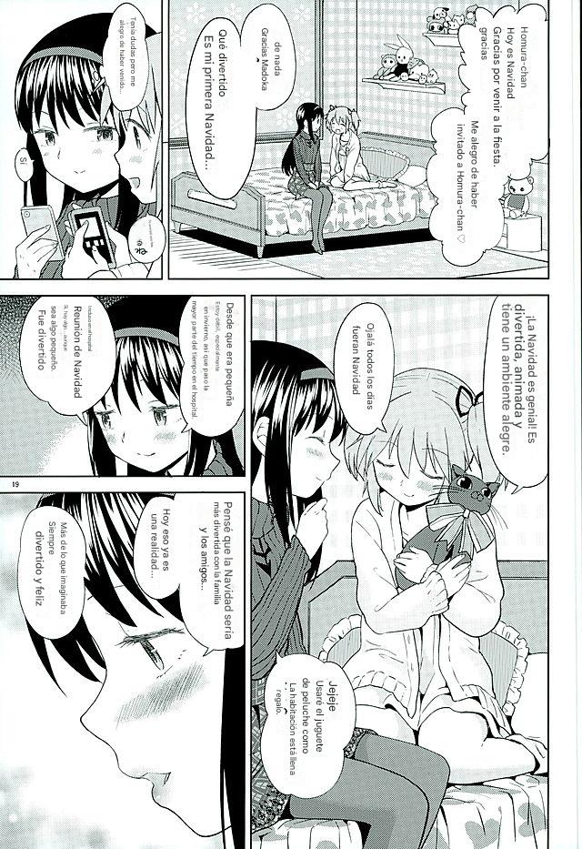 (C89) [Nedaore (Ayane)] Honno Isseiki dake Watashi no Gin no Niwa (Puella Magi Madoka Magica) [Spanish] [CristoferDeLosAndes] - Page 21