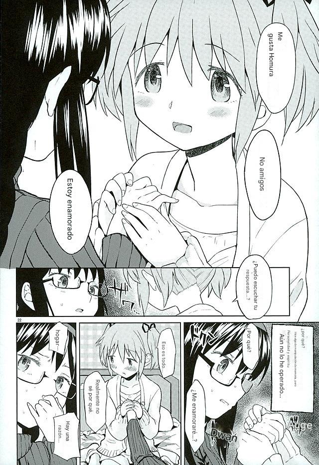 (C89) [Nedaore (Ayane)] Honno Isseiki dake Watashi no Gin no Niwa (Puella Magi Madoka Magica) [Spanish] [CristoferDeLosAndes] - Page 24