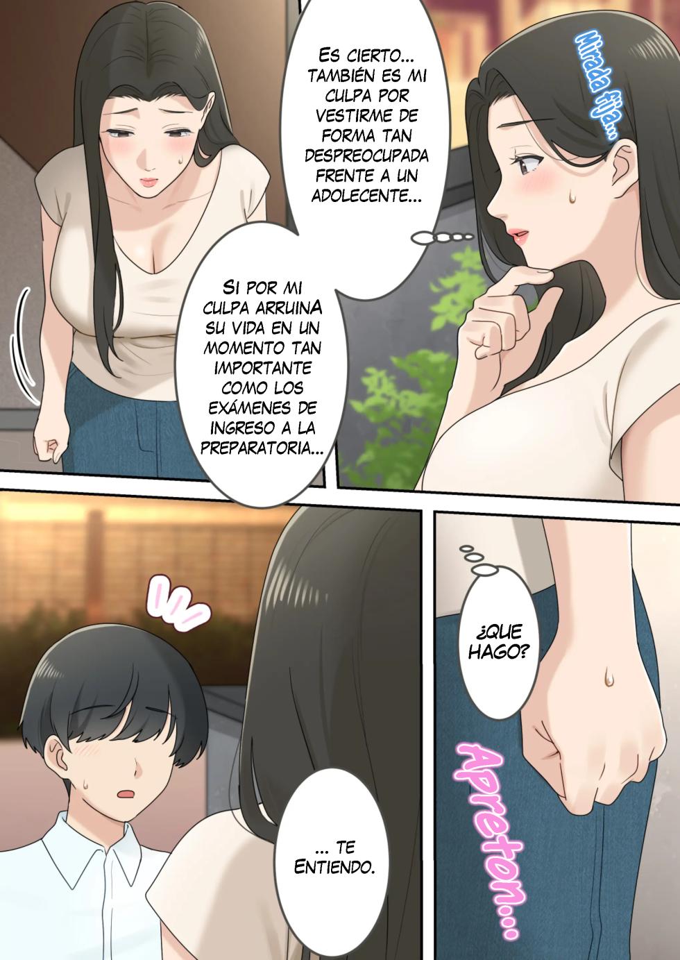 [Yuriko Club] Kawaisugiru Tomodachi no Okaasan to Kossori Tsukiacchatta Hanashi | La Historia de cómo Terminé Saliendo en Secreto con la Hermosa Madre de mi Amigo [Spanish] [K-le Traducciones] - Page 13