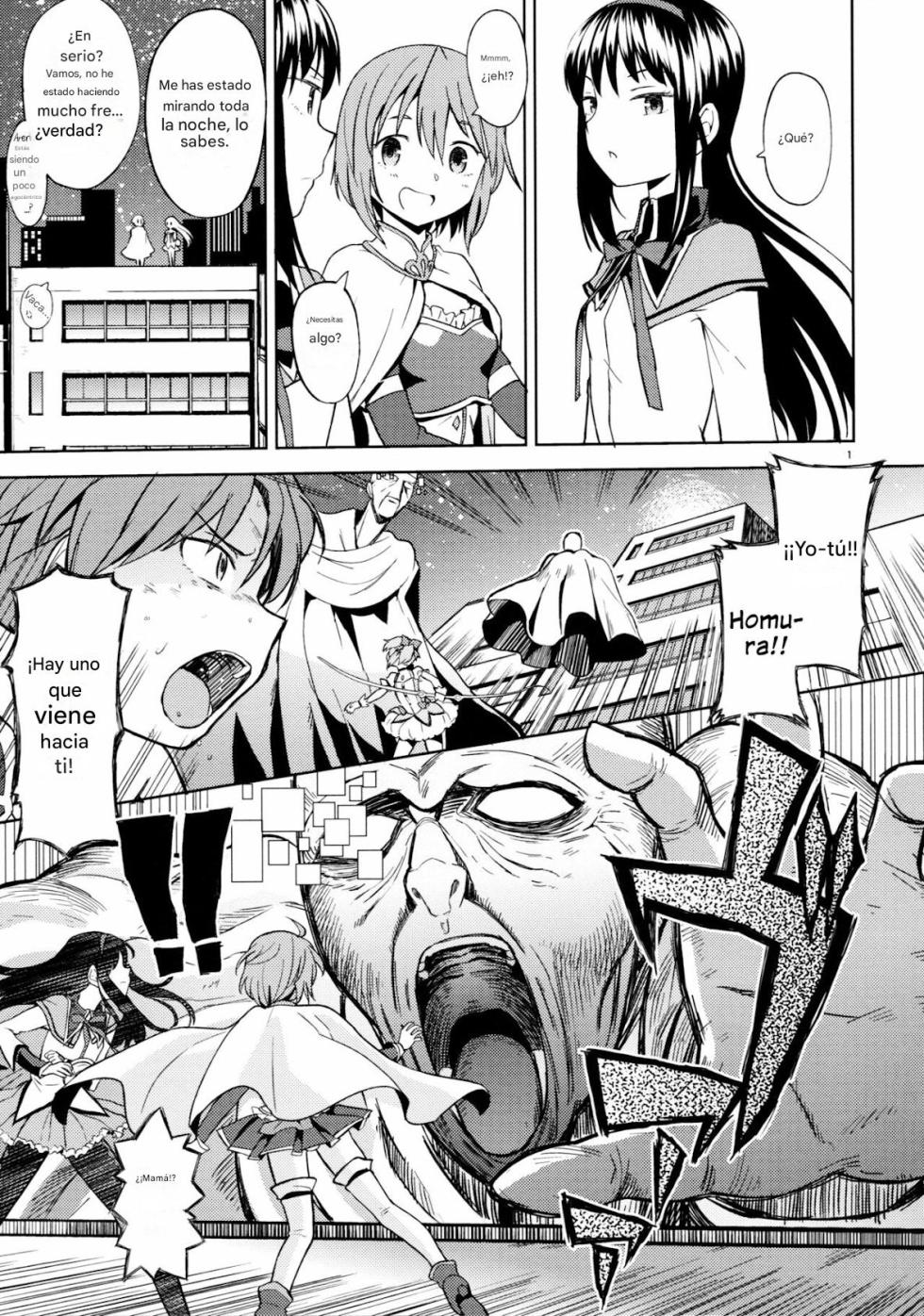 (C88) [Nedaore (Ayane)] Itsuka Enkan de Aetara | Nos encontraremos cuando la vida complete el círculo (Puella Magi Madoka Magica) [Spanish] [CristoferDeLosAndes] - Page 4