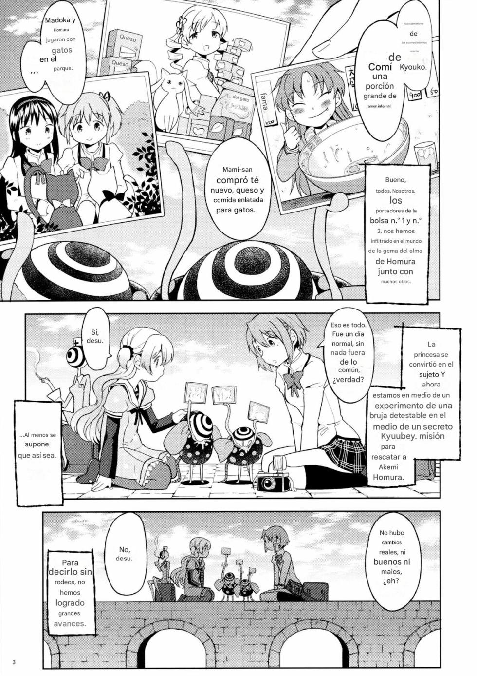 (C88) [Nedaore (Ayane)] Itsuka Enkan de Aetara | Nos encontraremos cuando la vida complete el círculo (Puella Magi Madoka Magica) [Spanish] [CristoferDeLosAndes] - Page 6