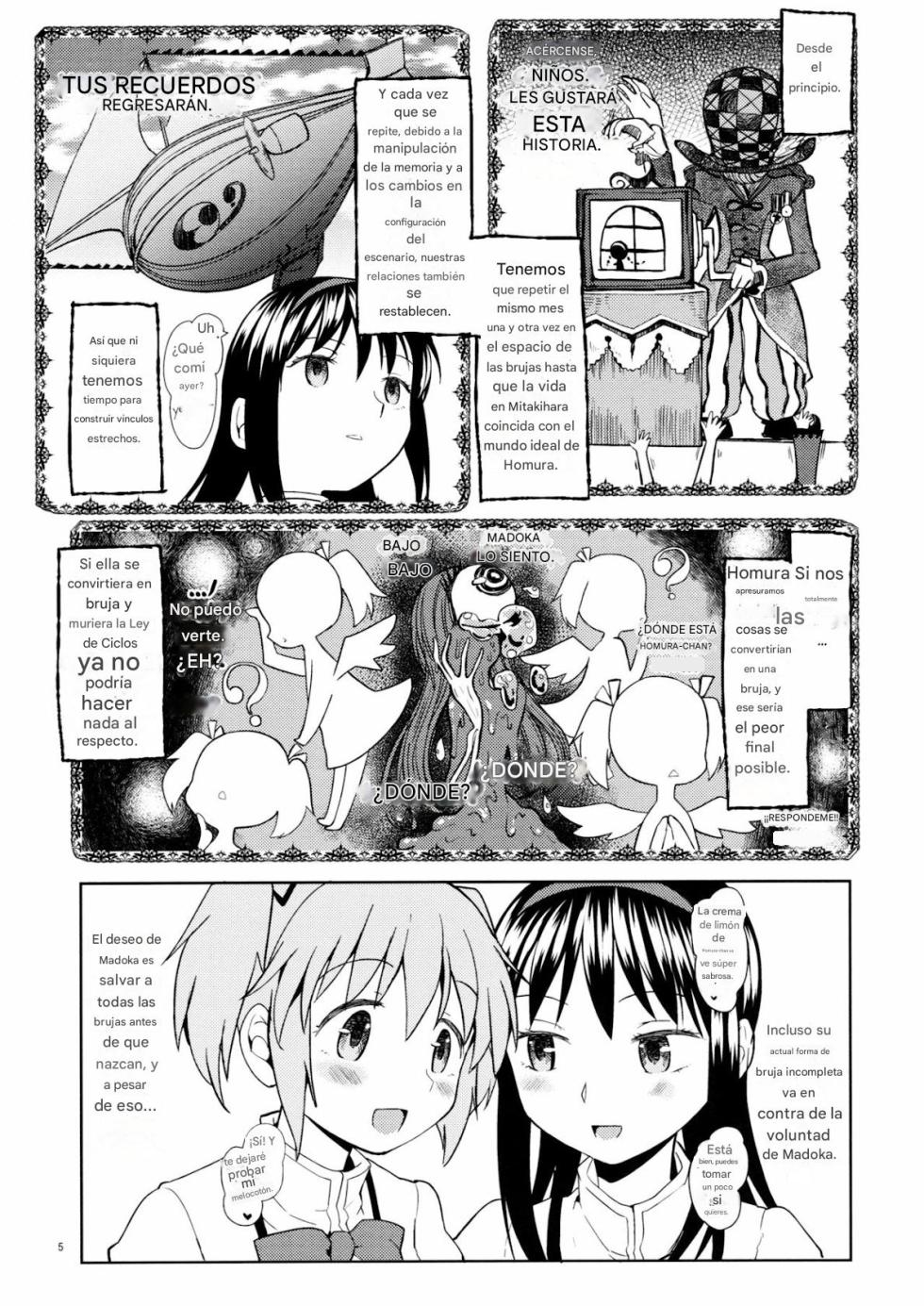 (C88) [Nedaore (Ayane)] Itsuka Enkan de Aetara | Nos encontraremos cuando la vida complete el círculo (Puella Magi Madoka Magica) [Spanish] [CristoferDeLosAndes] - Page 8