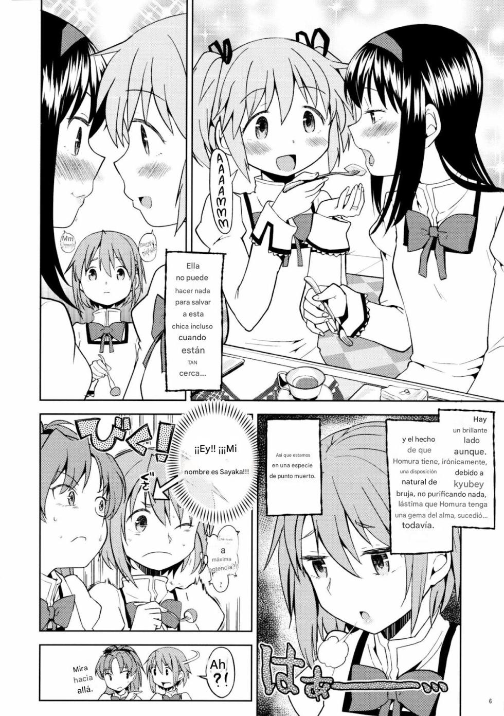 (C88) [Nedaore (Ayane)] Itsuka Enkan de Aetara | Nos encontraremos cuando la vida complete el círculo (Puella Magi Madoka Magica) [Spanish] [CristoferDeLosAndes] - Page 9