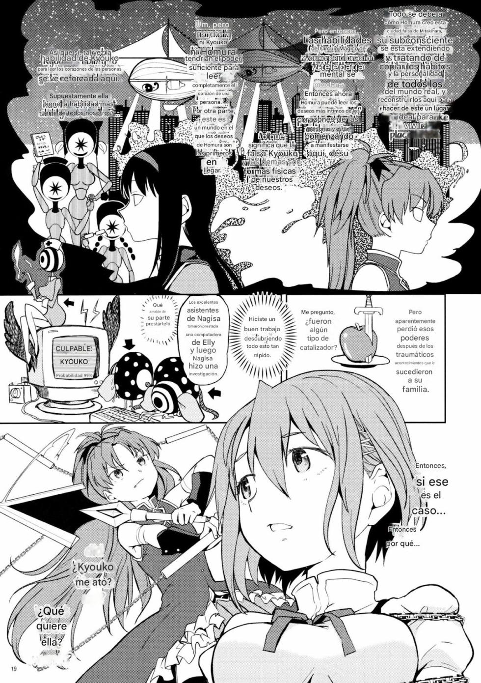 (C88) [Nedaore (Ayane)] Itsuka Enkan de Aetara | Nos encontraremos cuando la vida complete el círculo (Puella Magi Madoka Magica) [Spanish] [CristoferDeLosAndes] - Page 22