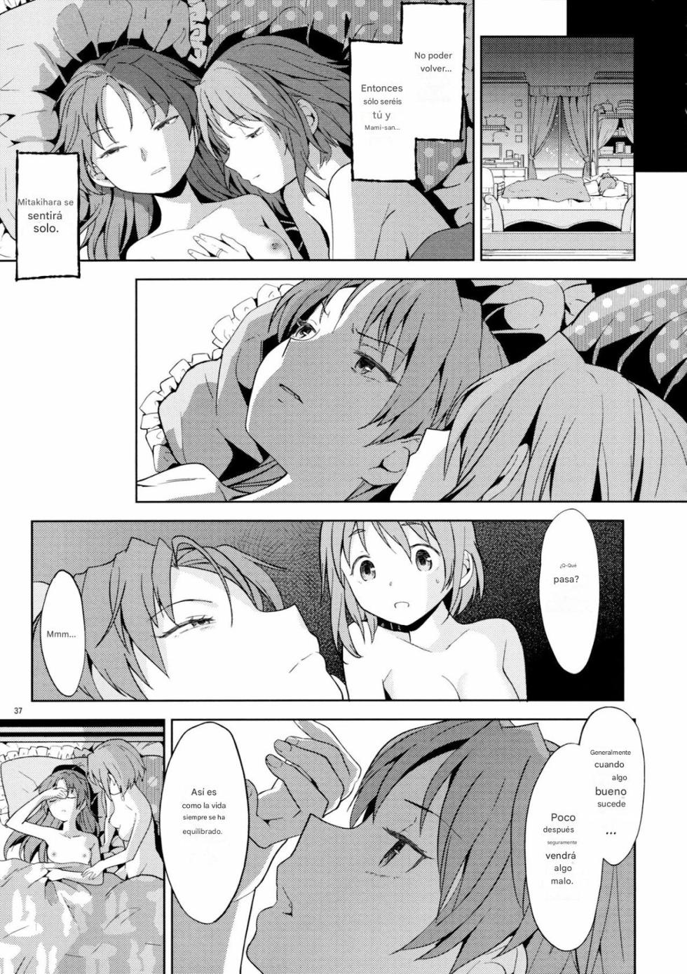 (C88) [Nedaore (Ayane)] Itsuka Enkan de Aetara | Nos encontraremos cuando la vida complete el círculo (Puella Magi Madoka Magica) [Spanish] [CristoferDeLosAndes] - Page 40
