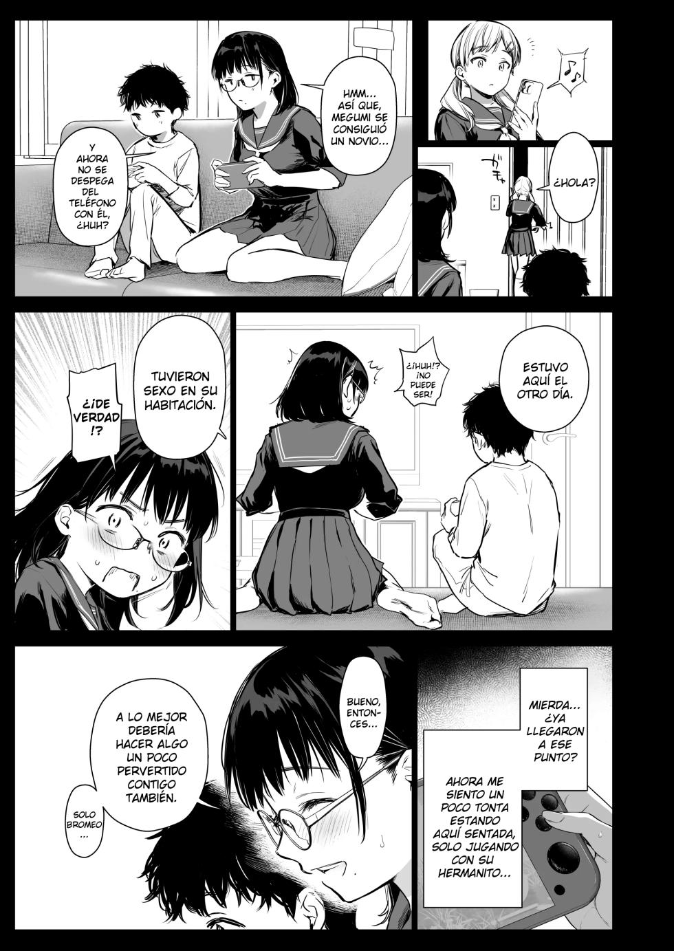 (C105) [Amakuchi Syoujo (Umakuchi Syouyu)] Boku Katsu Life ~Tomodachi no Otouto-kun to ''Game Suru Naka'' kara ''Cosplay Sex Suru Kankei'' ni Naru made~ | Mi Vida Activa ~De ''Compañeros de Juegos'' a ''Tener Sexo con Cosplay'' con el Hermano Menor de mi Amiga~ [Spanish] [Kejotan] - Page 7