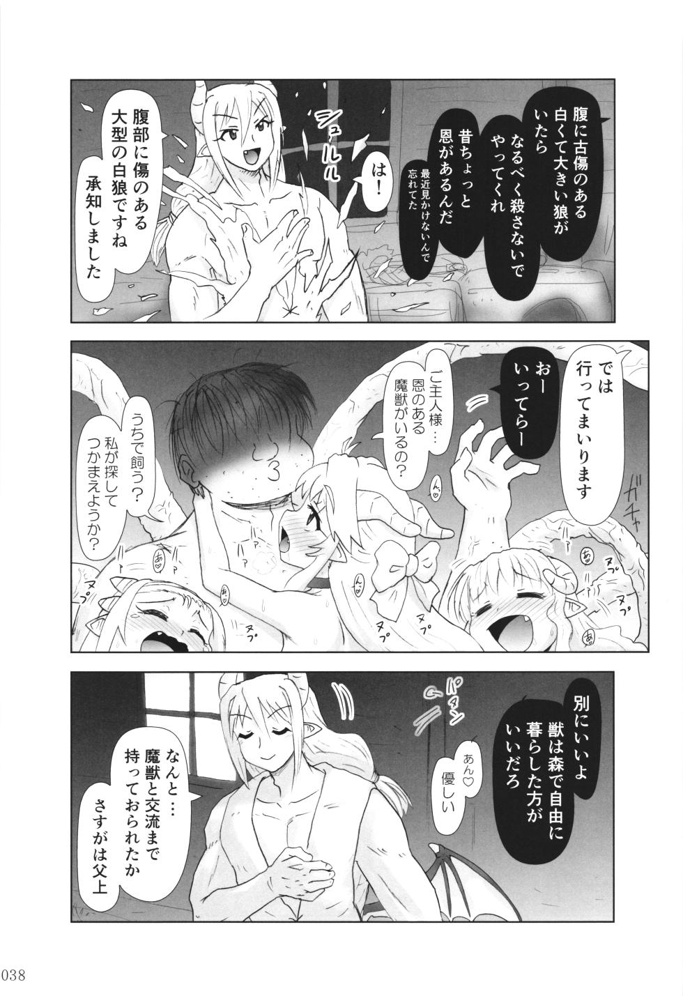 [PNO Group (Hase☆Yu)] Akumamusume nisshi Vol.2 - Page 37