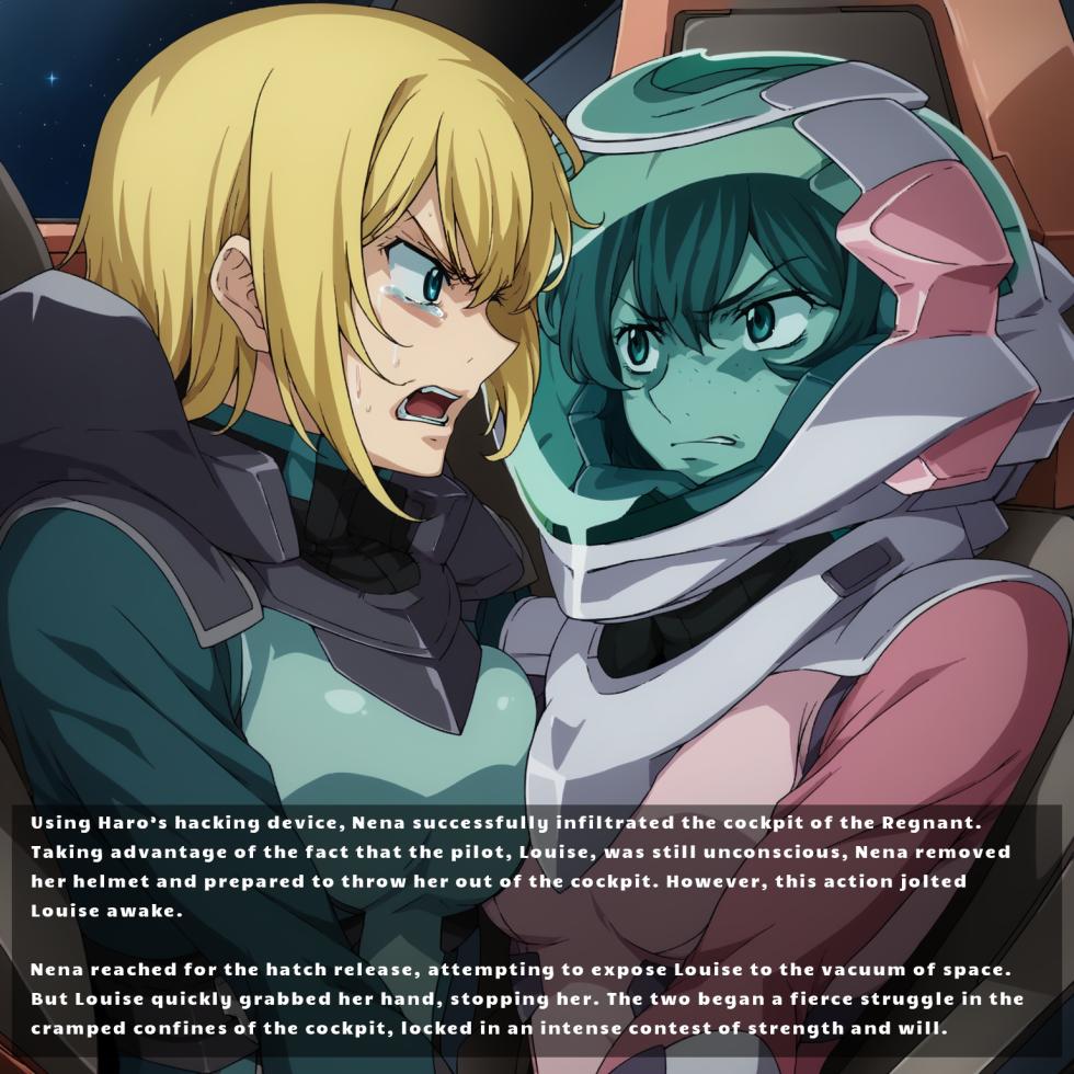 Gundam 00 Blood for Revenge Complete Version [AI Generated] - Page 35