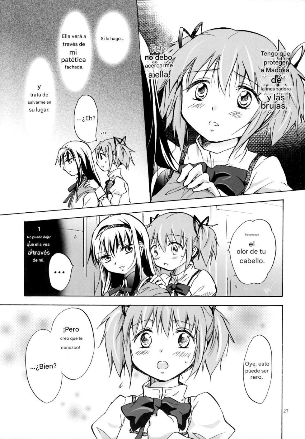 (GirlsLoveFestival 8) [peachpulsar (Mira)] Eien ni Anata o Omou (Puella Magi Madoka Magica) [Spanish] [CristoferDeLosAndes] - Page 27