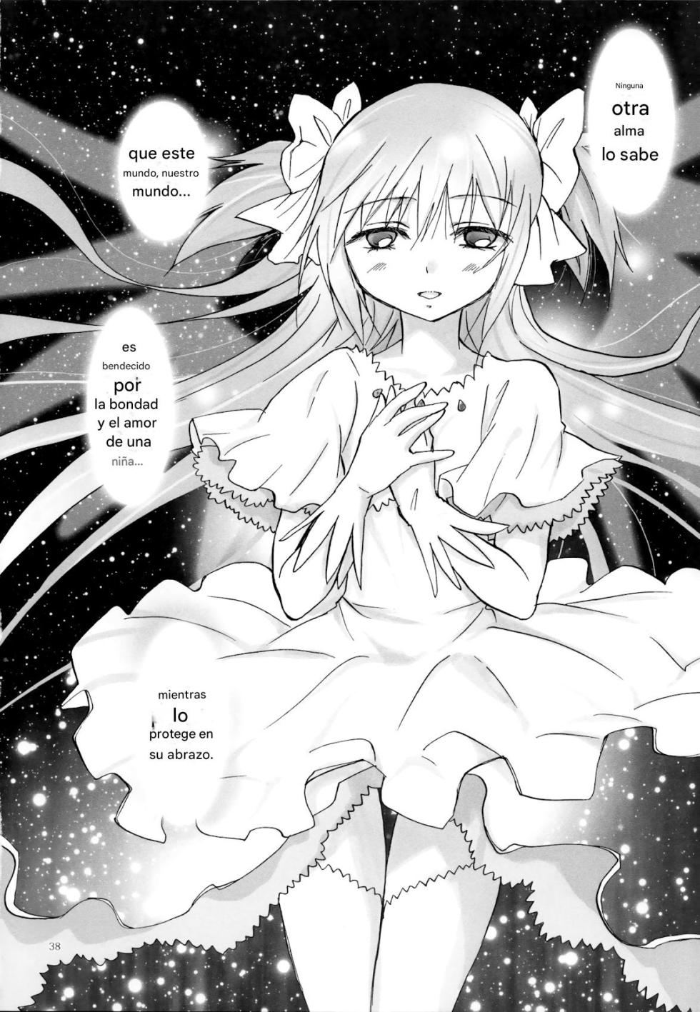 (GirlsLoveFestival 8) [peachpulsar (Mira)] Eien ni Anata o Omou (Puella Magi Madoka Magica) [Spanish] [CristoferDeLosAndes] - Page 38
