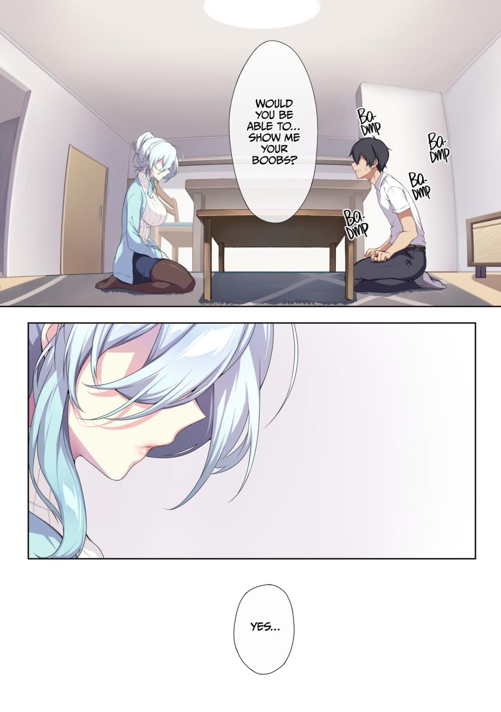 ぷぅのぷぅぷぅぷぅ (ぷぅ崎ぷぅ奈)] 人付き合いが苦手な未亡人の雪女さんと呪いの指輪 1 （無修正）English - Page 19