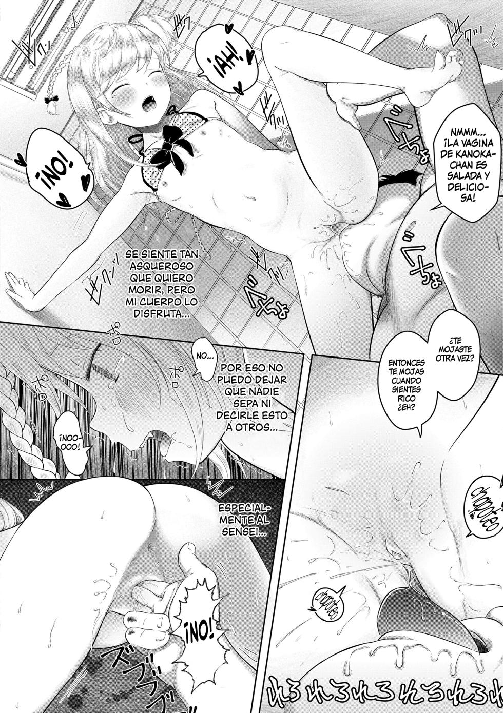 (C101) [Onaka Pants Koubou (Mayafufu -Kakko- Kashikoi)] Kanoka Challenge_plot 3 [Spanish] [Traducciones JL] [Decensored] - Page 9