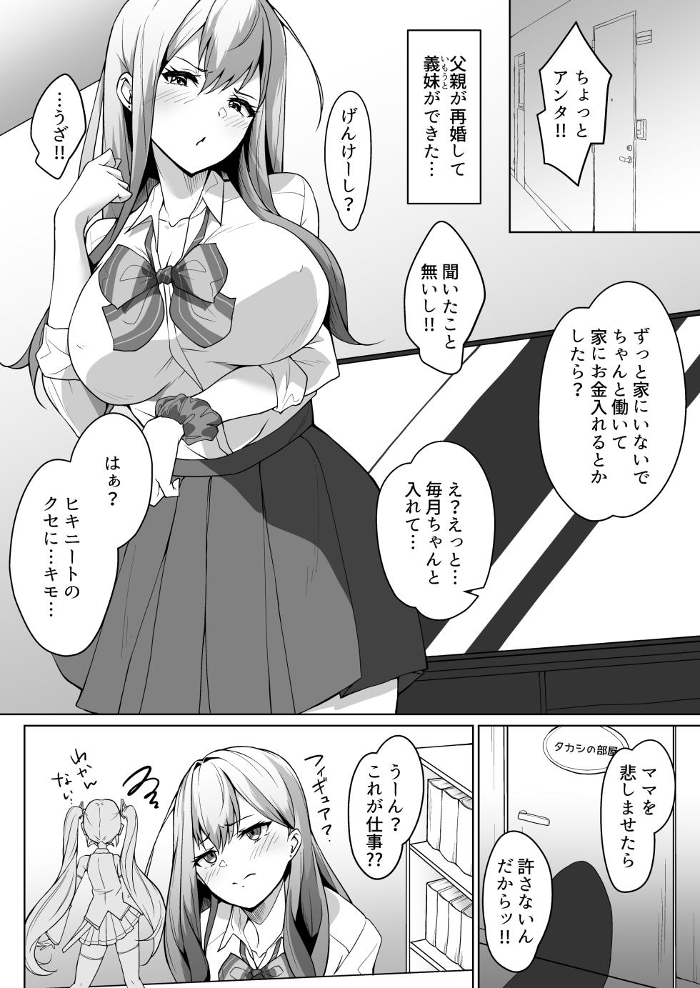 [circle82 (Hazuki Hutahi)] Gimai ga BroCon ni Class Change? [Digital] - Page 4