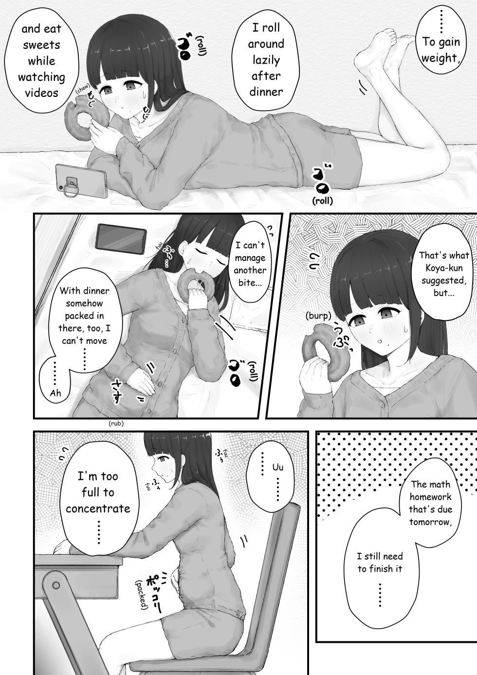 [habutton] Aoba's Weight Gain (English) (Ongoing) - Page 4