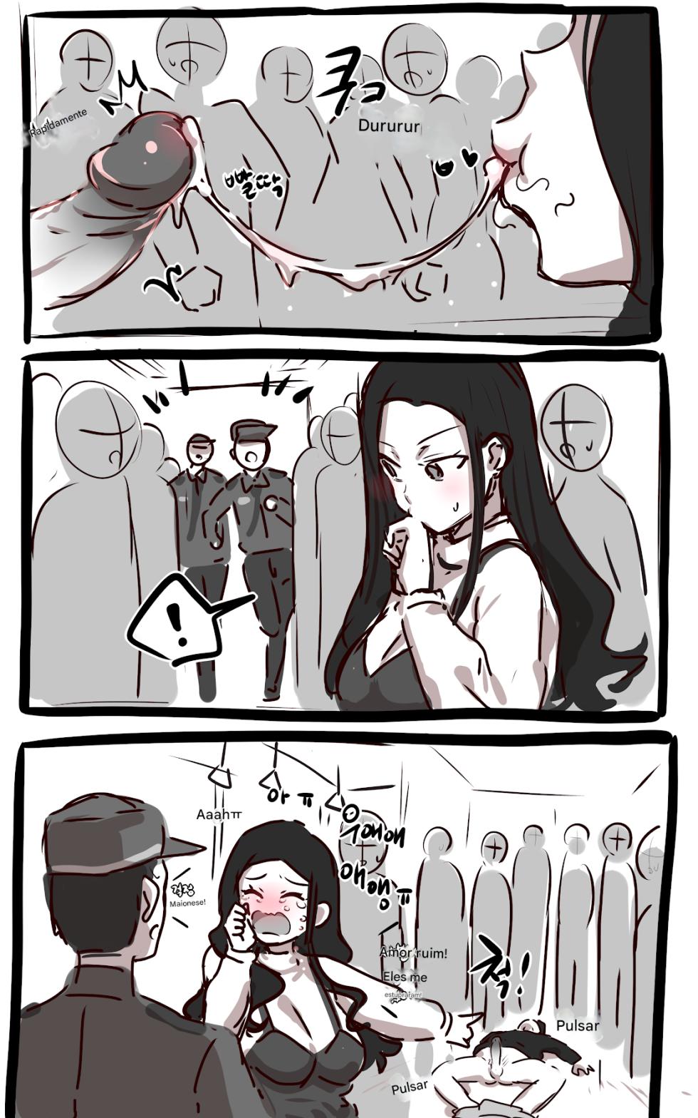 (Ooyun) a garota molestadora no trem - Page 4