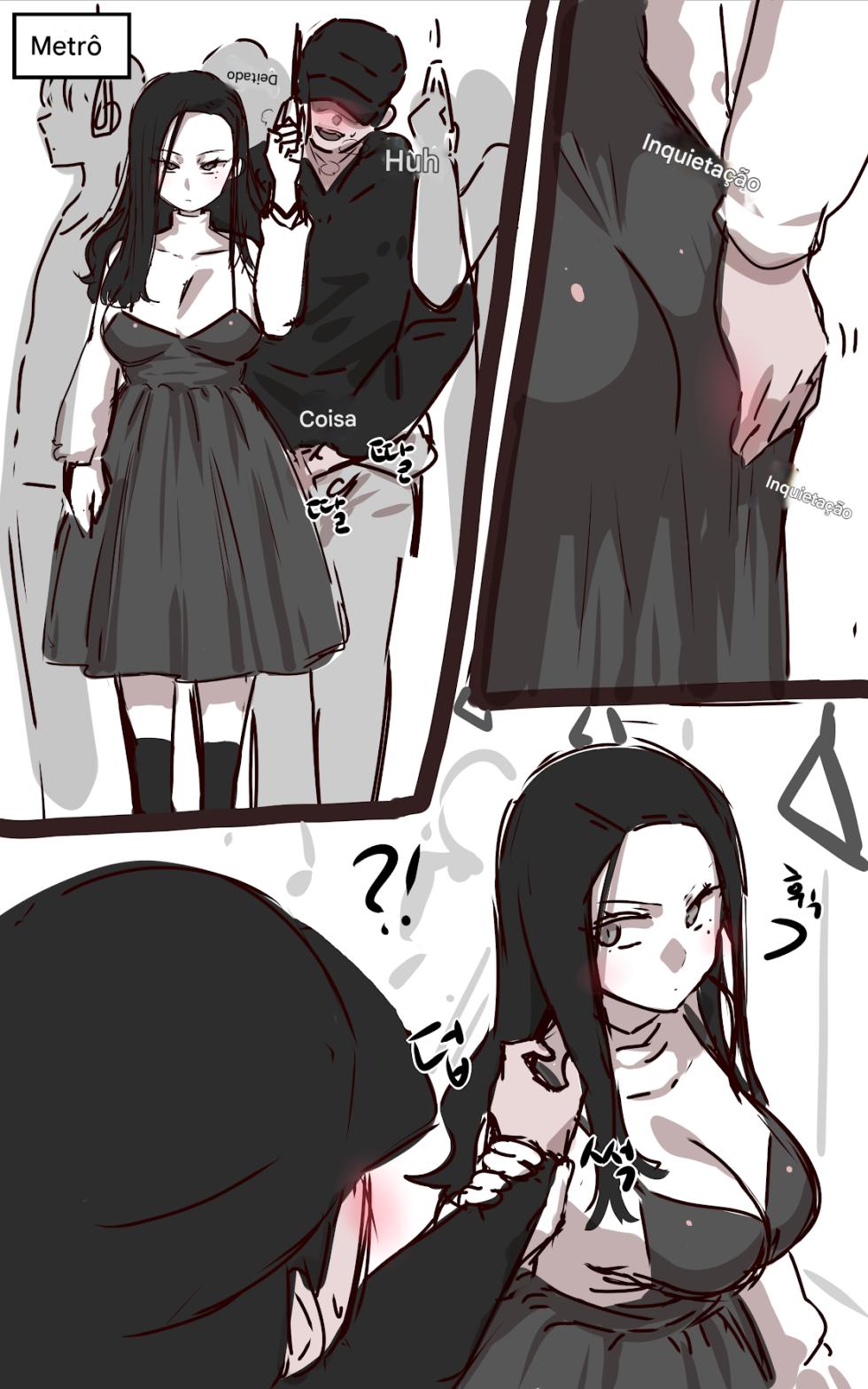 (Ooyun) a garota molestadora no trem - Page 1