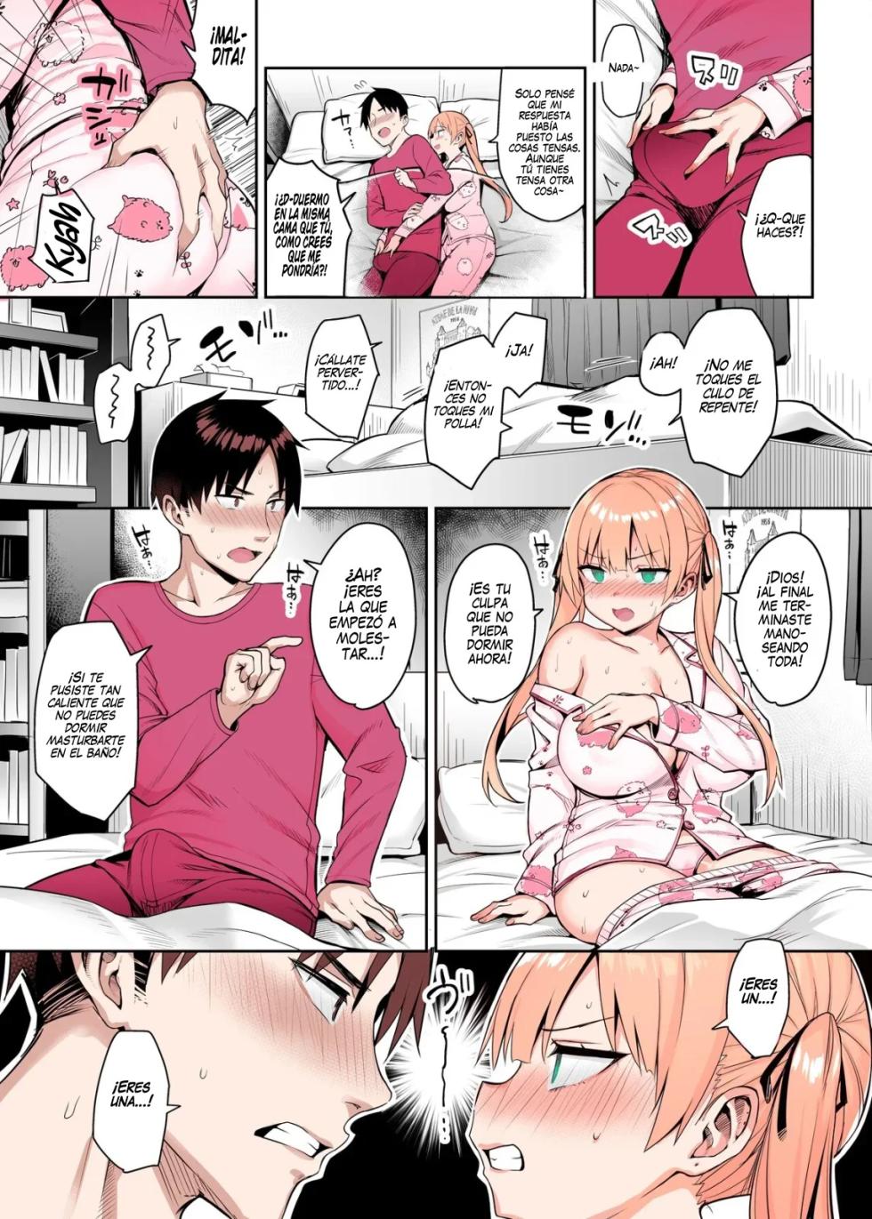 [Ichibocchi (Ichinomiya Yuu)] Moto InCha no Kyonyuu Yariman Imouto ga Erosugite, Onii-chan wa Mou...!! 2 | Mi Hermanita quien era una comelibros se convirtió en una Puta de grandes Tetas, Entonces yo...!! 2 [Spanish] [NekoCreme + overlord russian] [Spanish] [Colorized] - Page 34