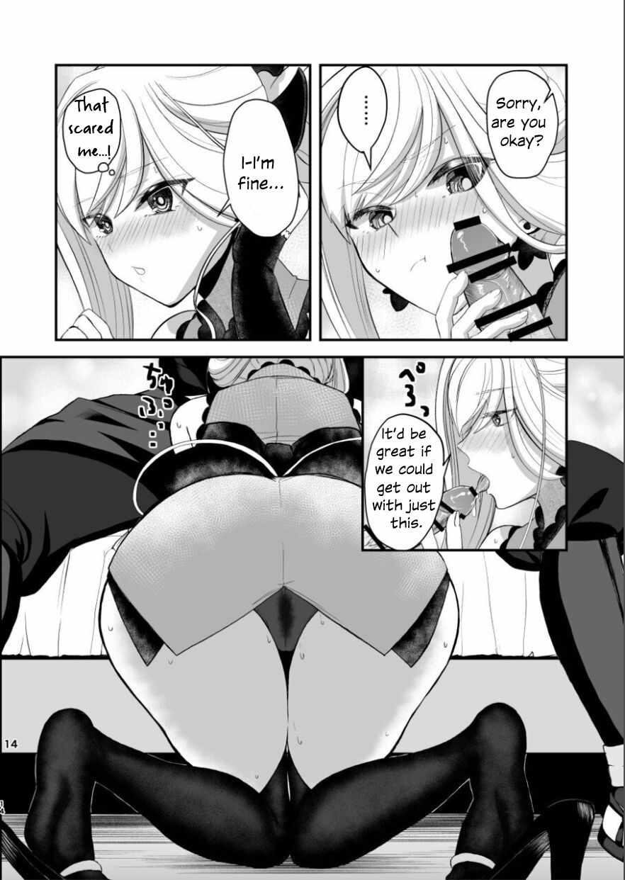 (C102) [Danbara dining hall (Nekohara Rurika)] Musashi-chan to Sex Shinaito Derenai Heya - A room you can't get out of unless you and Musashih avea se***. (Fate/Grand Order) [English] - Page 13