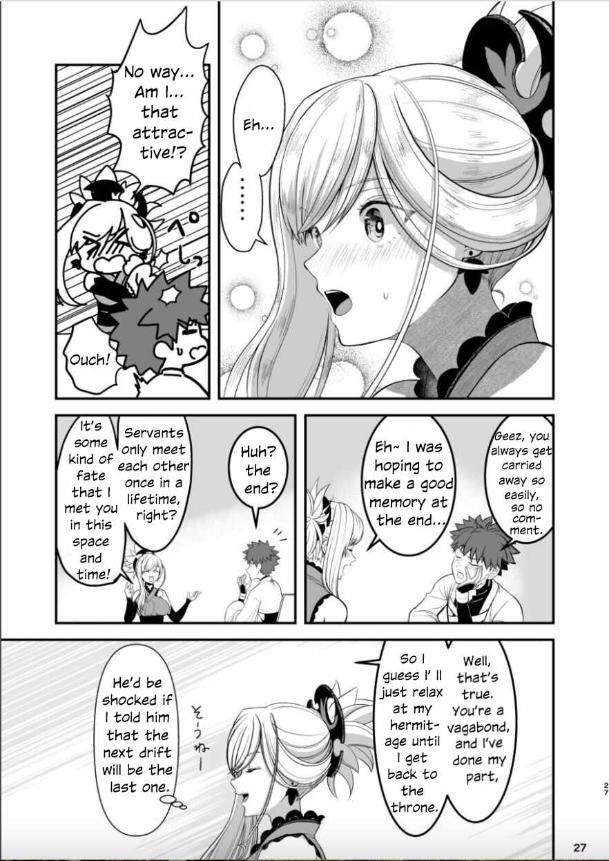 (C102) [Danbara dining hall (Nekohara Rurika)] Musashi-chan to Sex Shinaito Derenai Heya - A room you can't get out of unless you and Musashih avea se***. (Fate/Grand Order) [English] - Page 26