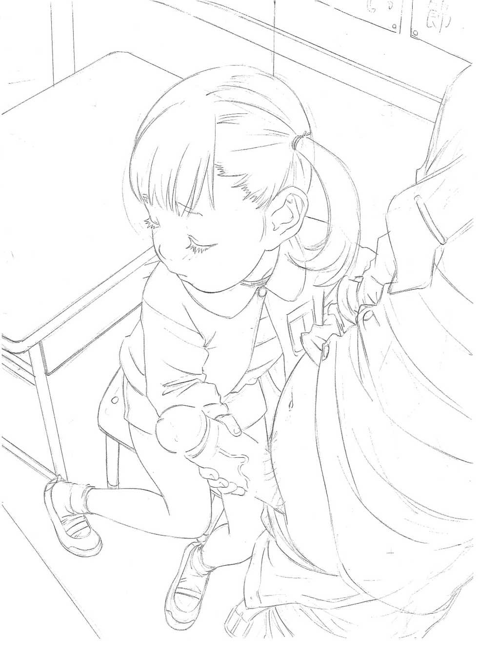 (C63) [Momonga Club (Hayashibara Hikari)] Original Rough Genga Copy Shuu - Page 23