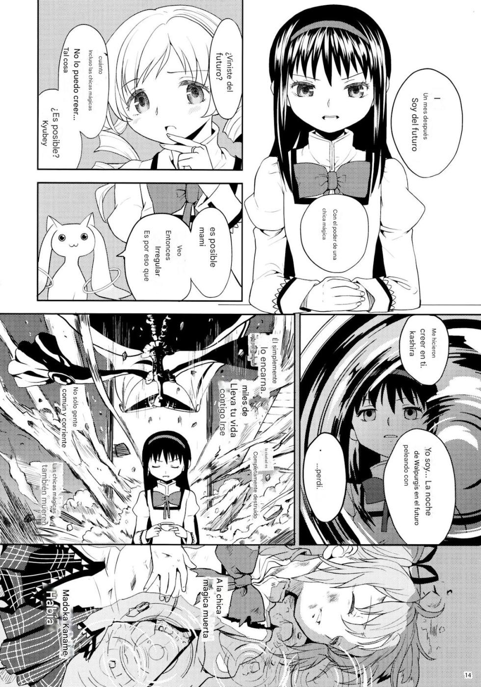 (C84) [Nedaore (Ayane)] Zoku Kakoku Shoujo e-roku (Puella Magi Madoka Magica) [Spanish] [CristoferDeLosAndes] - Page 15