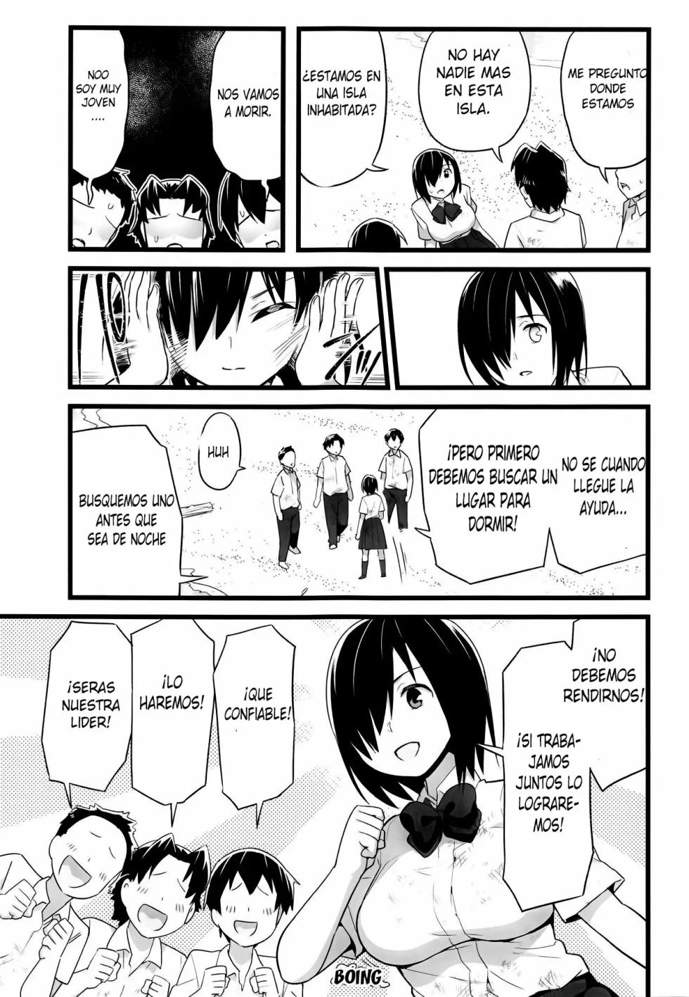 [OTOREKO (Toilet Komoru)] Mujintou no Yoshimura-san Soushuuhen | Una Estudiante en una Isla Desierta Omnibus [Spanish] [Omanko Oshiri Scan] [Sin Censura] [Digital] - Page 20