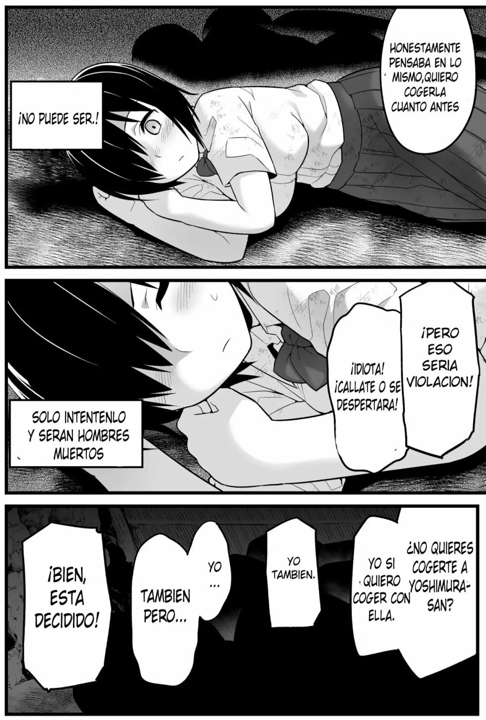 [OTOREKO (Toilet Komoru)] Mujintou no Yoshimura-san Soushuuhen | Una Estudiante en una Isla Desierta Omnibus [Spanish] [Omanko Oshiri Scan] [Sin Censura] [Digital] - Page 35