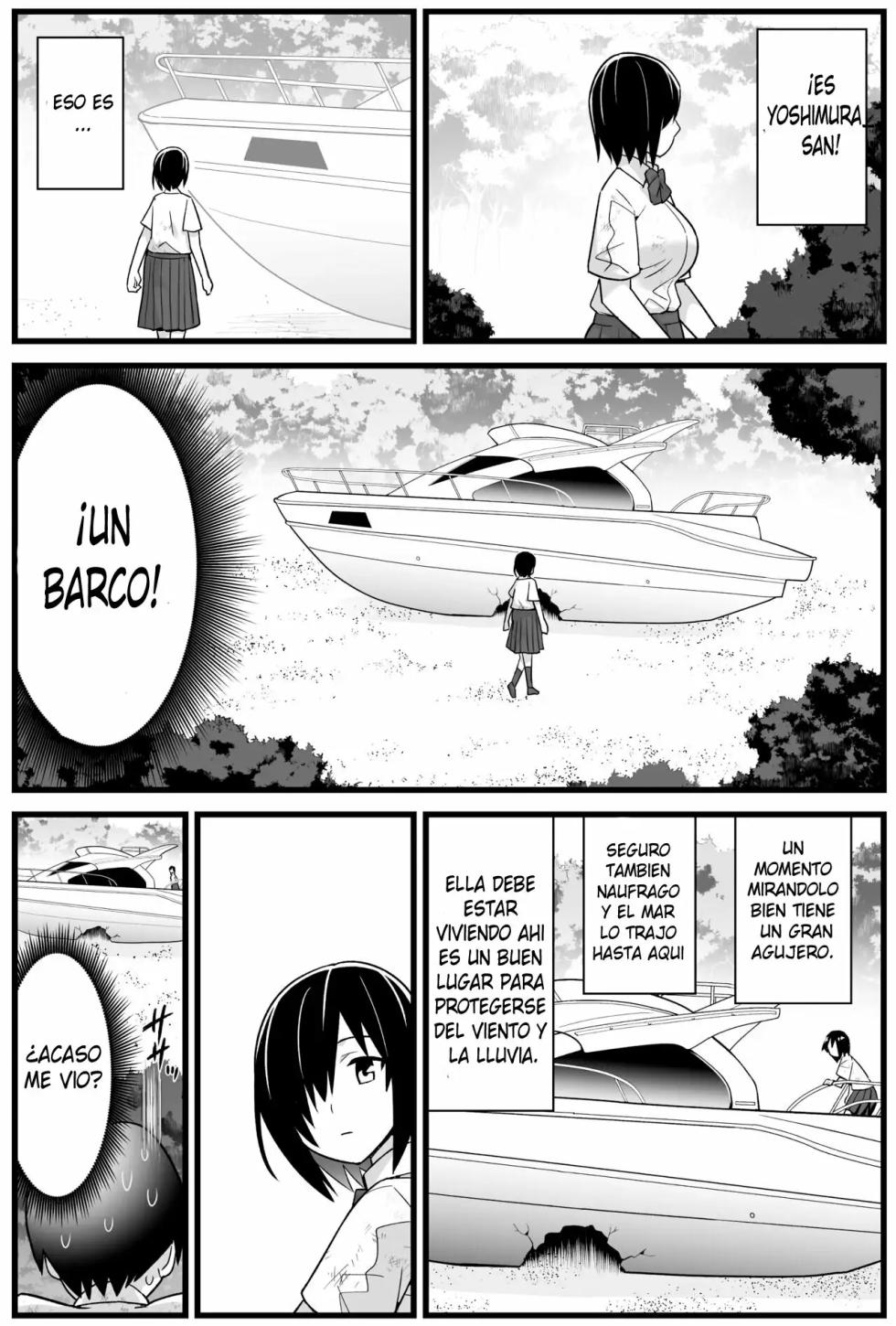 [OTOREKO (Toilet Komoru)] Mujintou no Yoshimura-san Soushuuhen | Una Estudiante en una Isla Desierta Omnibus [Spanish] [Omanko Oshiri Scan] [Sin Censura] [Digital] - Page 40