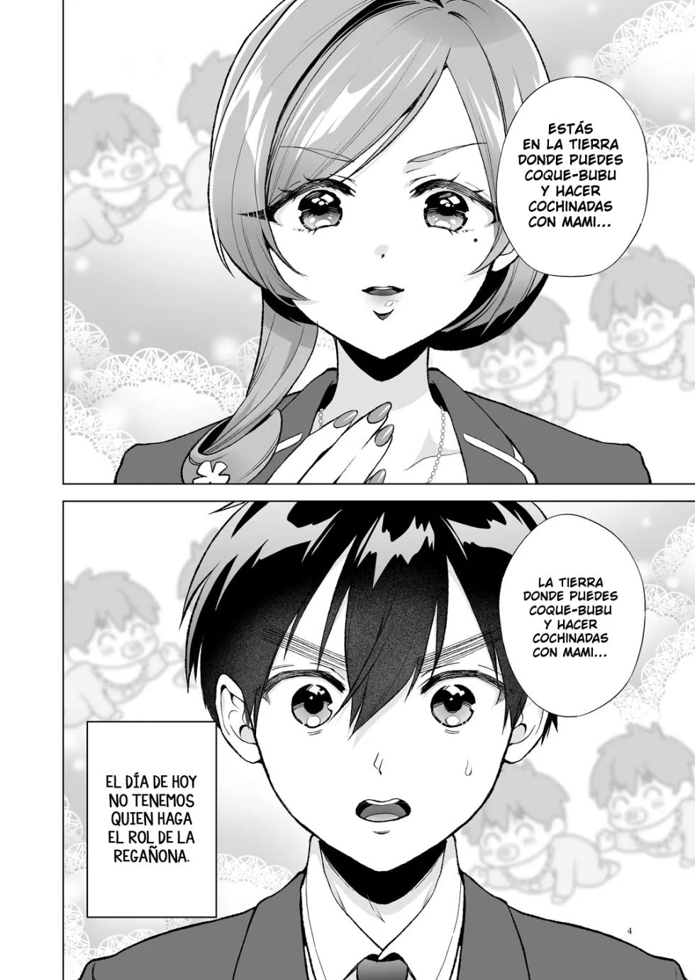 [Yume no Tsuzuki (Yumemiteeru)] Hahari mama to ichababu H suru hon. (Kimi no Koto ga Daidaidaidaidaisuki na 100-nin no Kanojo) [Spanish] [Español] - Page 7