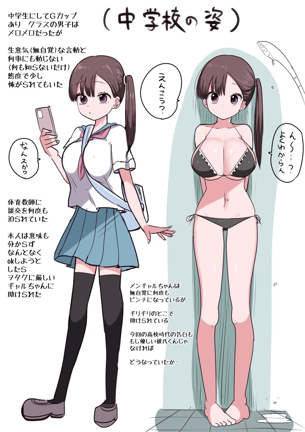 [Zurikishi] Touka go ni Menhera ni Naru Gal - Page 4