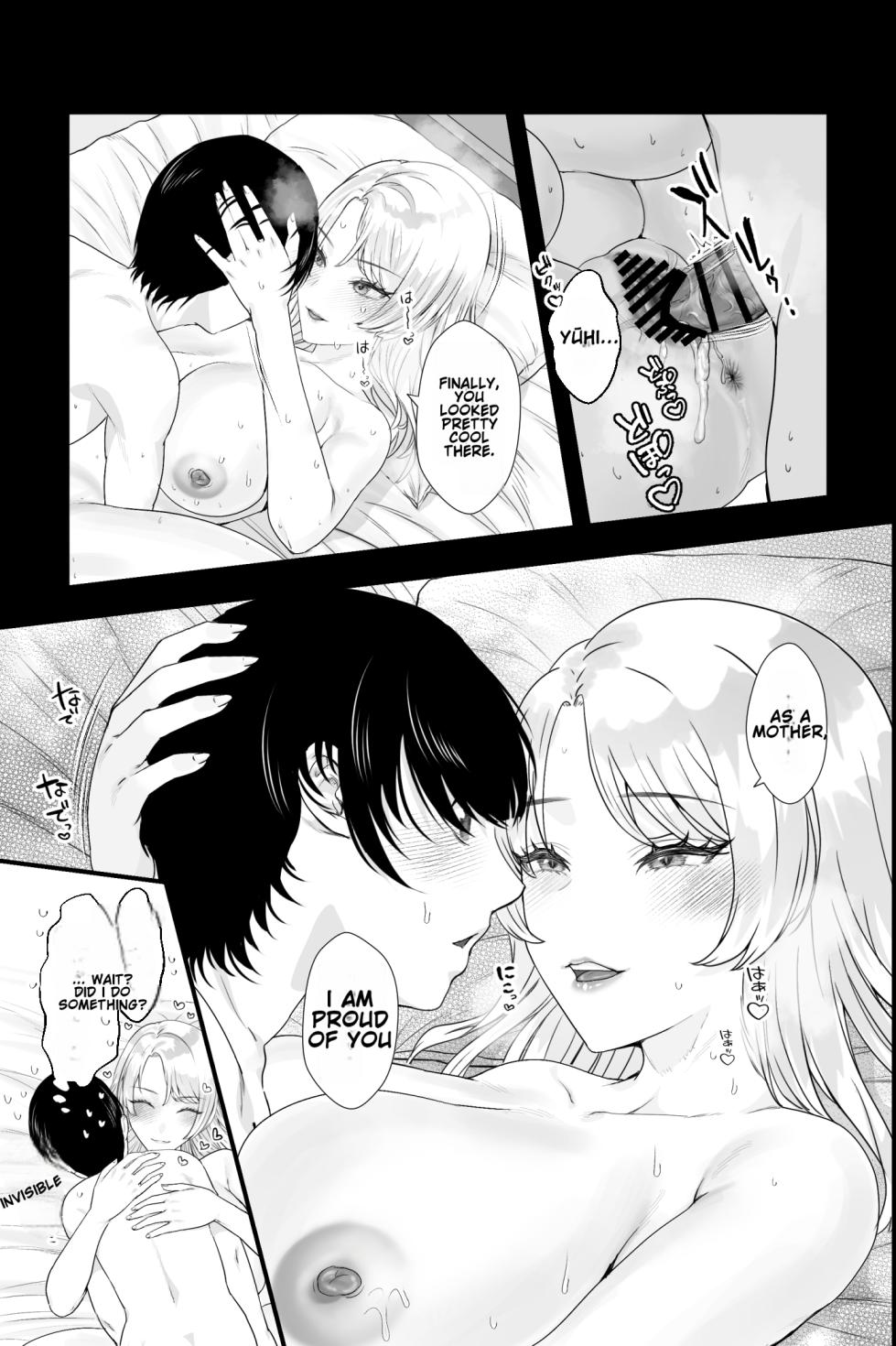[Ginshio Honpo (Ginen)] Gaikoku no Haha ~Ginpatsu Bakunyū no Haha ni Shibo Sei Fudeoroshi Sa Reru Mikkakan~ - Page 35