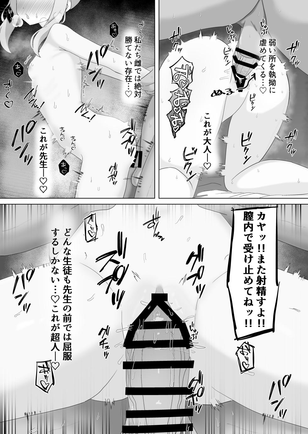 [Furure] Schale No Tokubetsu❤Houshibutte Nandesuka!? (Blue Archive) [Digital] - Page 14
