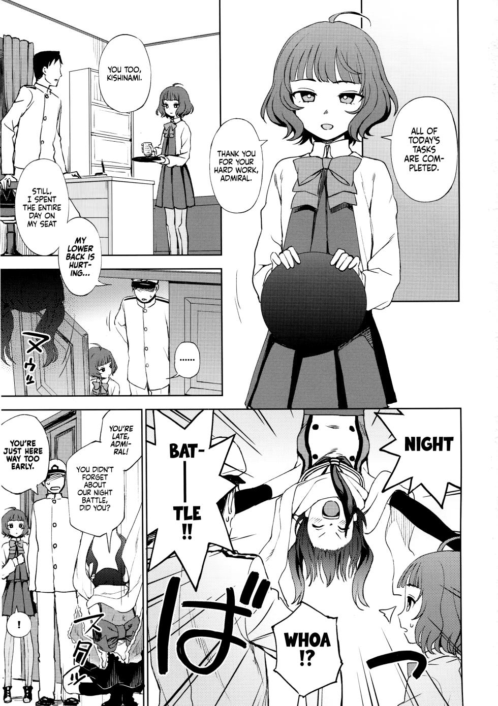 (C95) [Kuma no Tooru Michi (Kumada)] PRIVATE AFFAIR (Kantai Collection -KanColle-) [English] [Ne-Kai Agenda] [V2] - Page 2