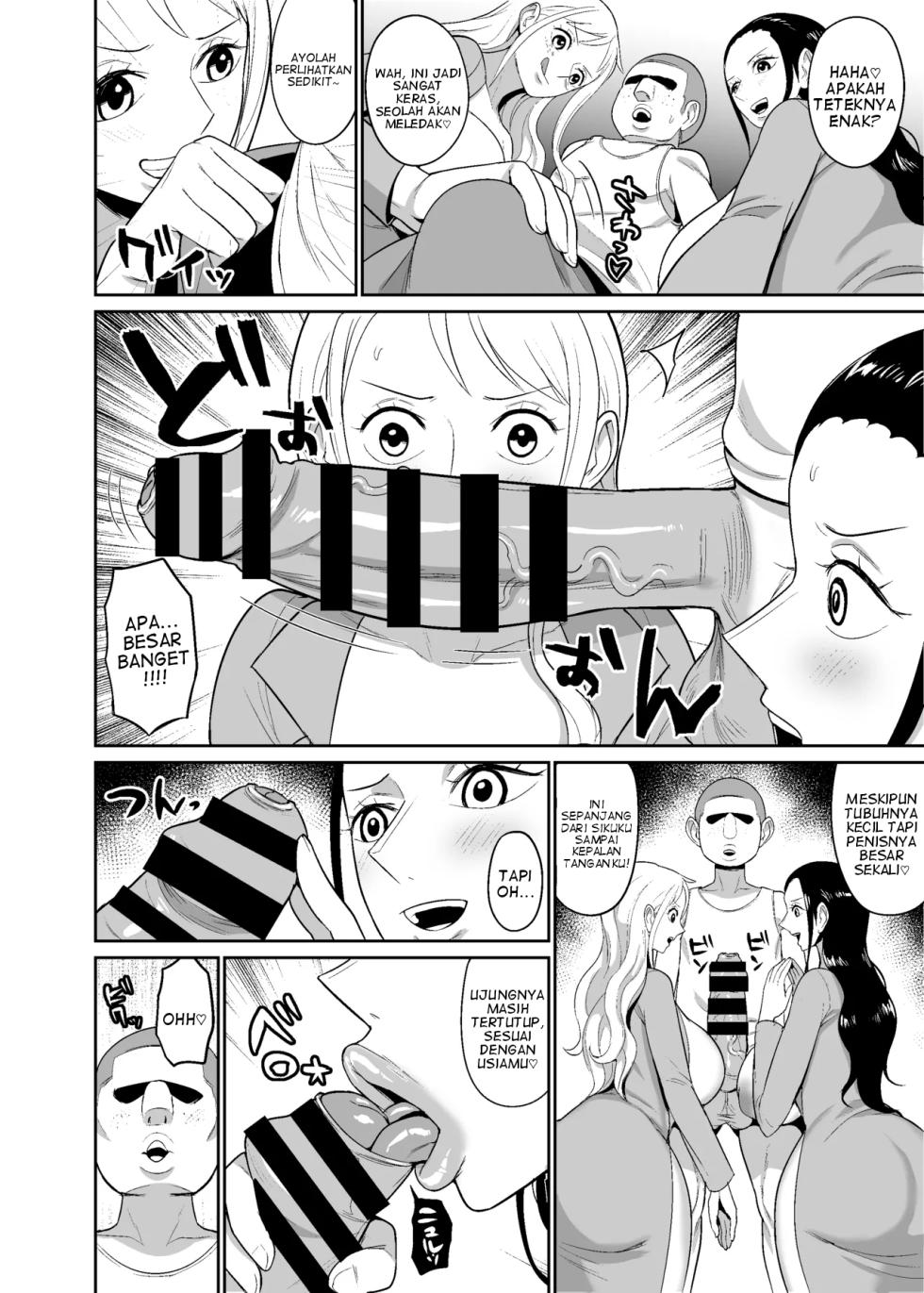 [REM9] Hipnotis Bajak Laut ~ Karena Menemukan Dua Bajak Laut Wanita yang Dihipnotis, Aku Menjadikan Mereka Mainan Seks (One Piece) - Page 7