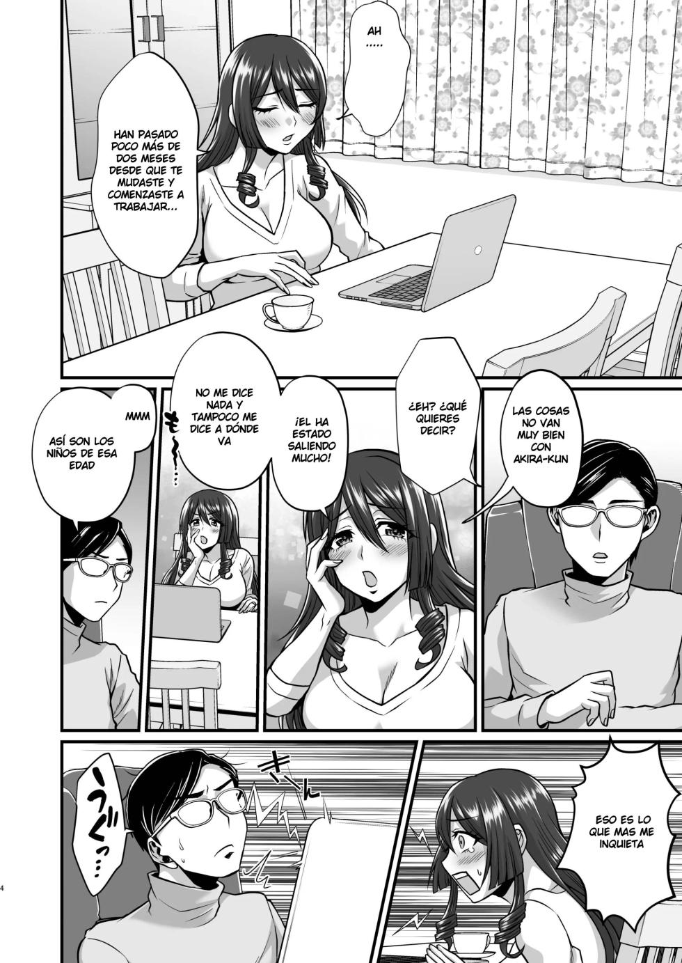 [Gomaneko Brief (Neko Denryoku)] InCha Otaku Cameko no Mama wa Dosukebe Senzoku Doinran Cosplayer | La Madre del Otaku Recluído se Vuelve la Puta Exclusiva de los Juegos de Rol en Cosplay de su Hijo [Spanish] [Dear] [Digital] - Page 3
