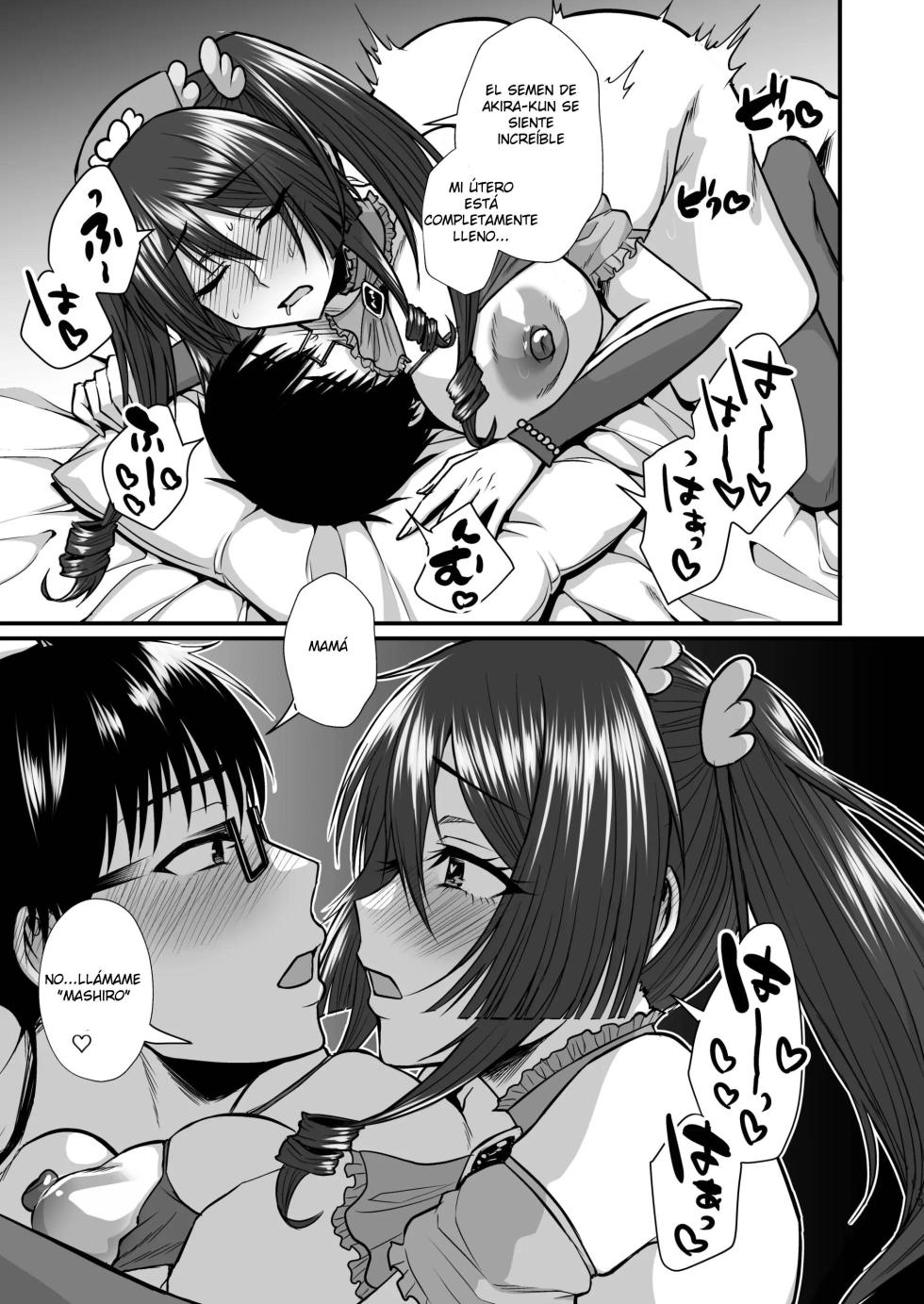 [Gomaneko Brief (Neko Denryoku)] InCha Otaku Cameko no Mama wa Dosukebe Senzoku Doinran Cosplayer | La Madre del Otaku Recluído se Vuelve la Puta Exclusiva de los Juegos de Rol en Cosplay de su Hijo [Spanish] [Dear] [Digital] - Page 32