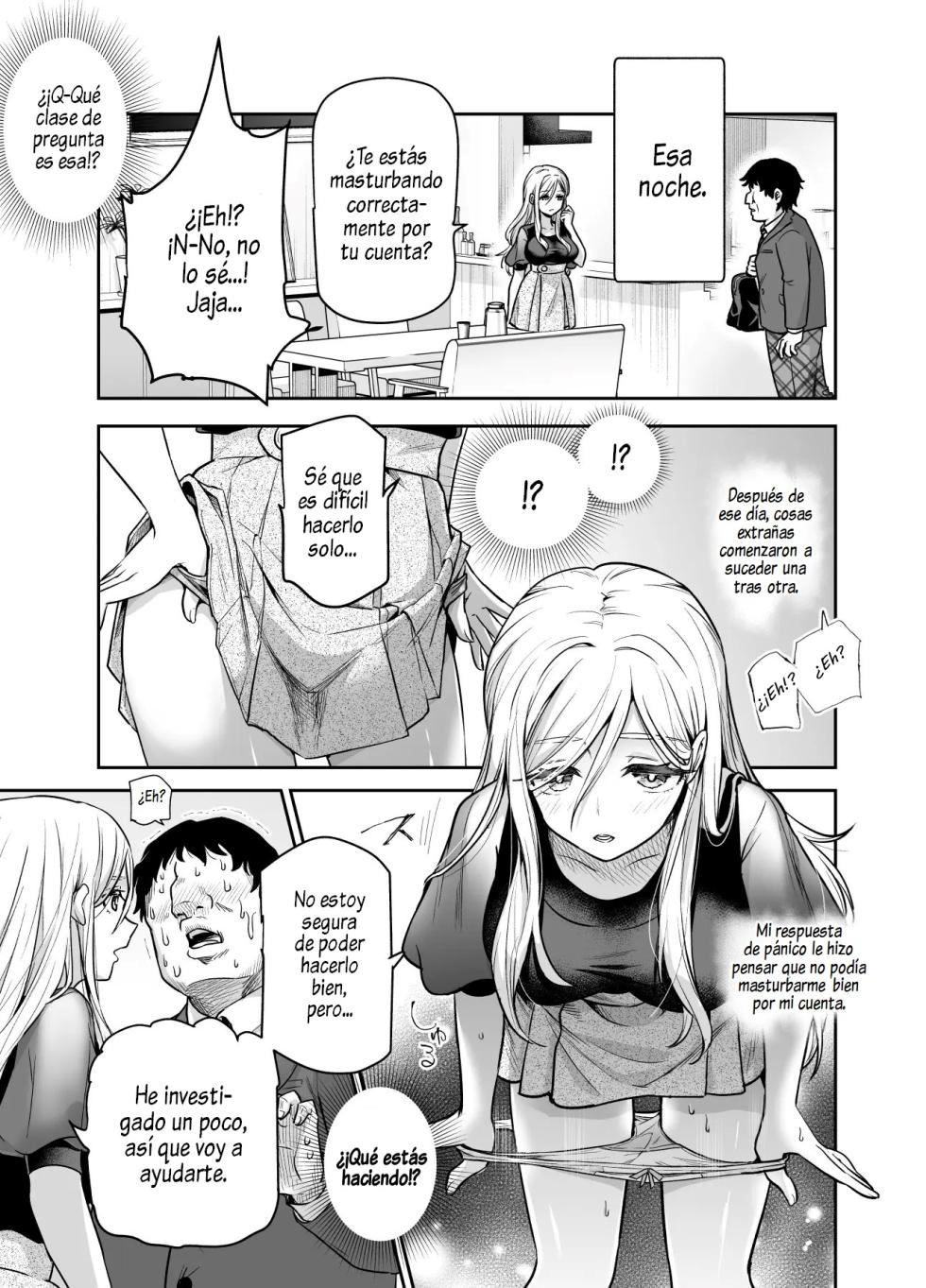 [Nyuu Koubou (Kamenashi)] Totsuzen Gishi to Gimai ga Dekite Shimatta Ken EX | De Repente Gané dos Hermanastras EX ~Mi Vida Después de que me Atraparon Masturbándome~ [Spanish] [Al Chile no Sé Scan] - Page 15