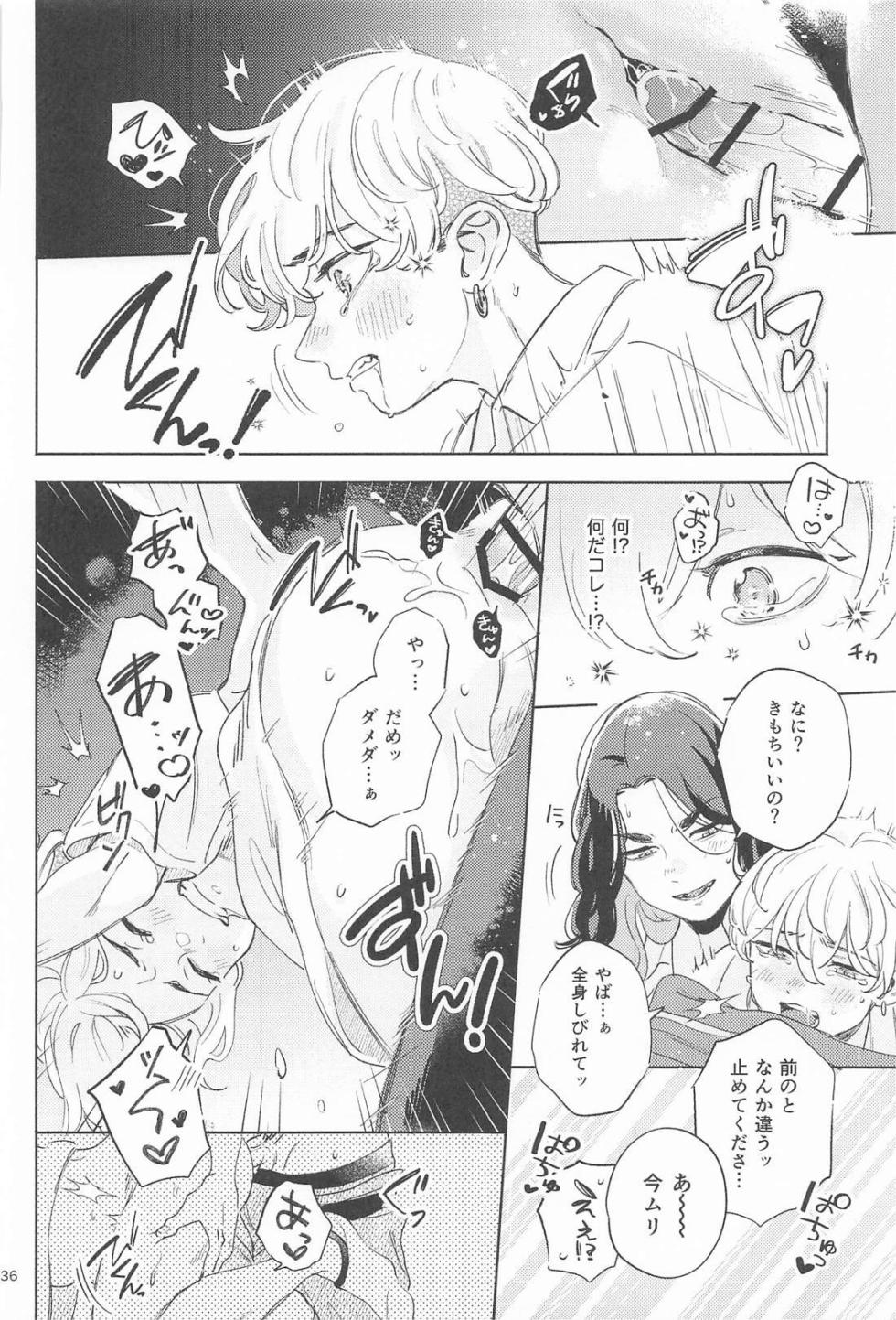 (Waratte Naite I Love You JB2024) [Mouneru (Konta)] Helpless! (Tokyo Revengers) - Page 34
