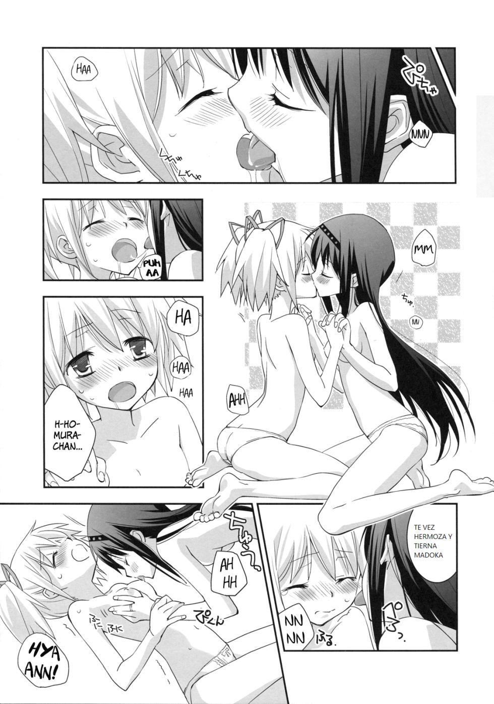 (C81) [Hitomaron (Setouchi Sumako)] Daisuki dayo! 2 | ¡Te amo! 2 (Puella Magi Madoka Magica) [Spanish] [CristoferDeLosAndes] - Page 11