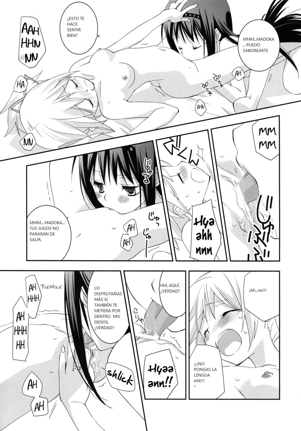 (C81) [Hitomaron (Setouchi Sumako)] Daisuki dayo! 2 | ¡Te amo! 2 (Puella Magi Madoka Magica) [Spanish] [CristoferDeLosAndes] - Page 13