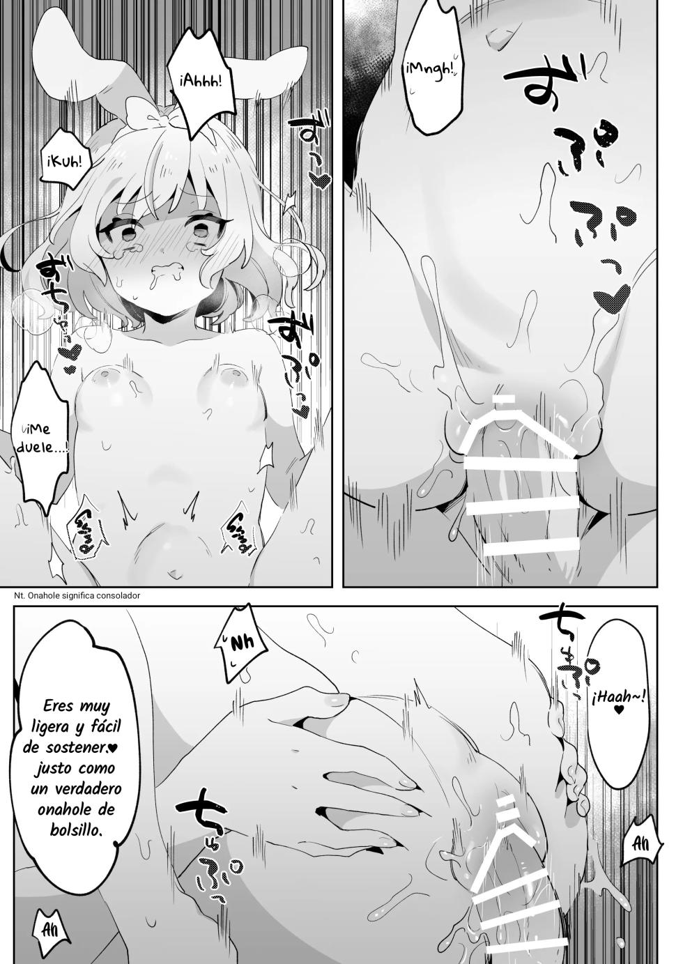 [Zutazutako] skeb Yuri Ecchi Manga | La Loli Fugitiva y la Onee-san Futanari  [Spanish] [Yoru] - Page 25