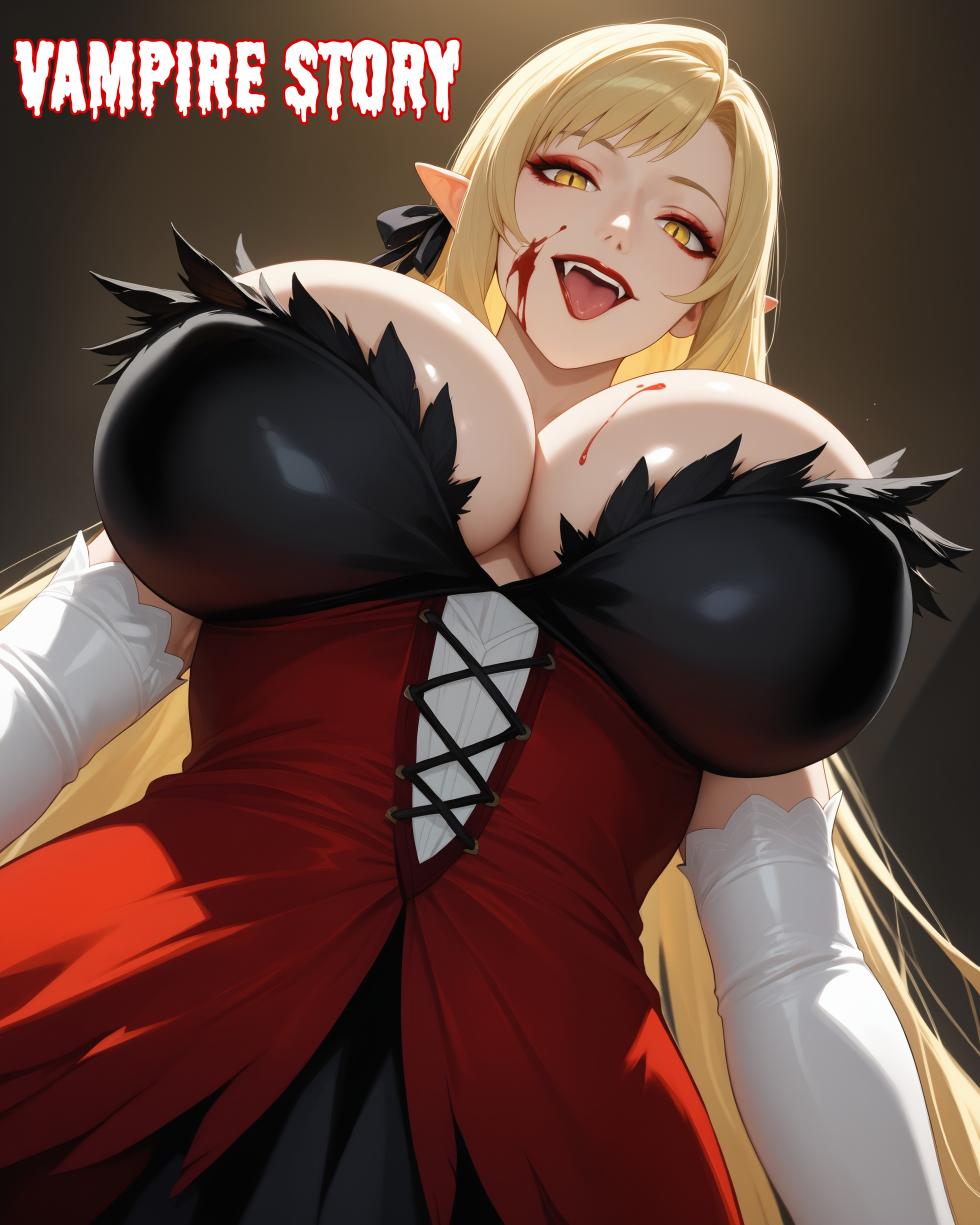 VAMPIRE STORY [AI Generated] - Page 1