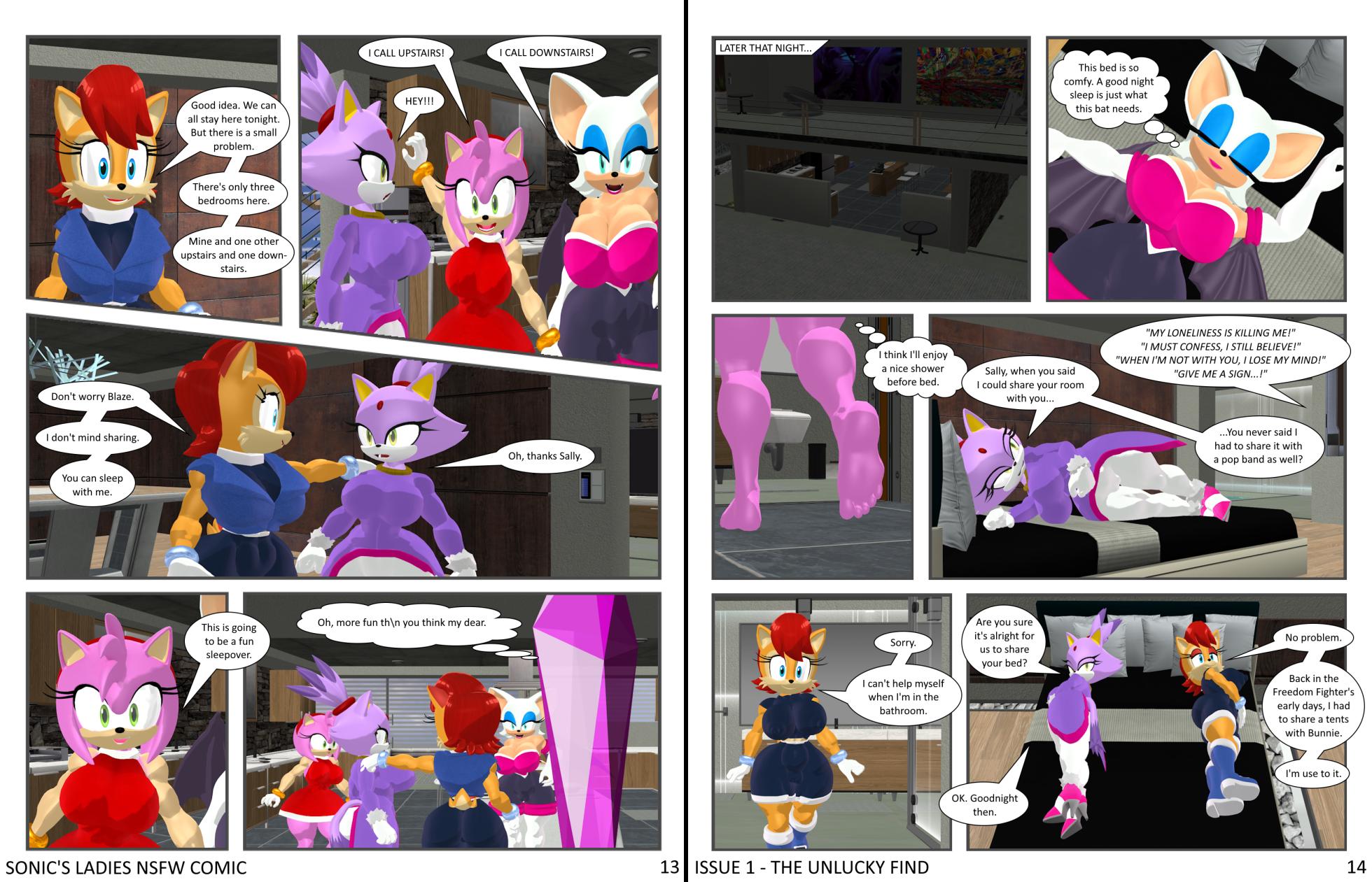 (Skyscream3) Sonic's Ladies and the Cursed Crystal (Issue 1) (Ongoing) - Page 8