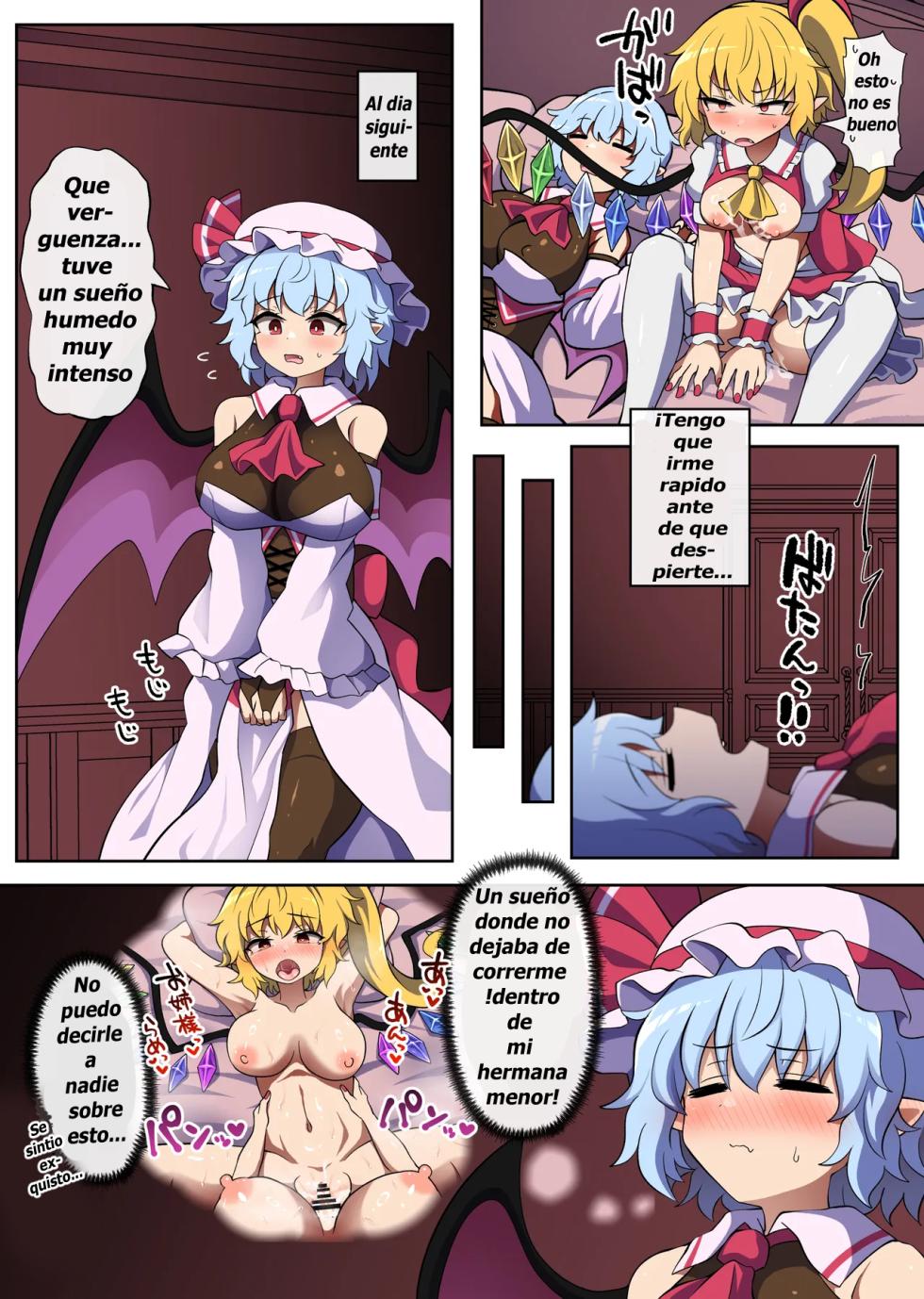 [Elyaps] Flan-chan feels lust for Futanari Remilia (Touhou Project) [Spanish] - Page 20