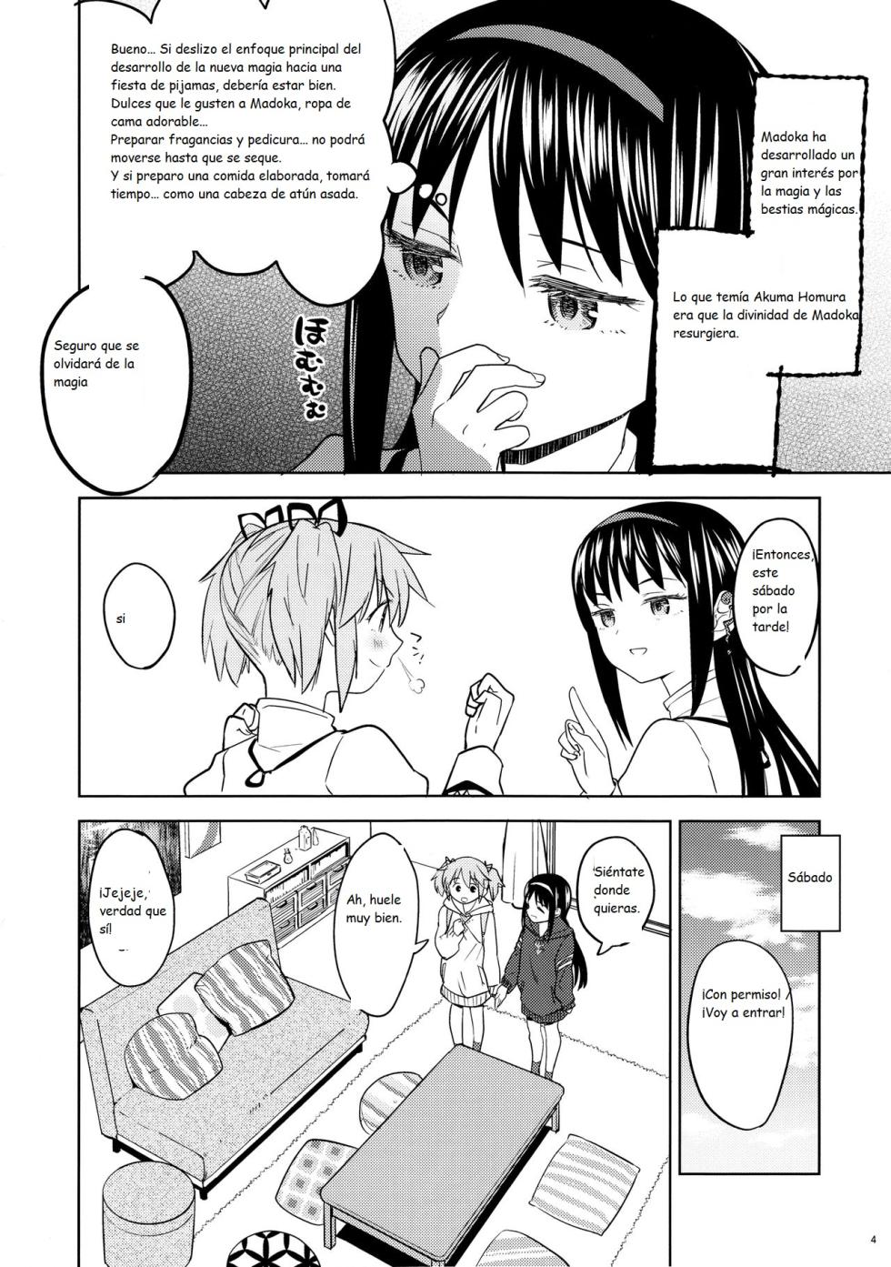 (C95) [Nedaore (Ayane)] Madoka no Atarashii Mahou (Puella Magi Madoka Magica) [Spanish] [CristoferDeLosAndes] - Page 7