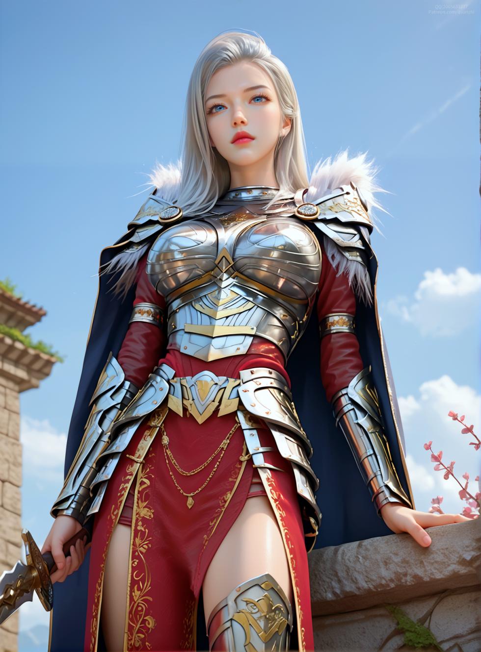 quanzhi HeXi (Armor) xiongbinglian 60p [AI Generated] - Page 19