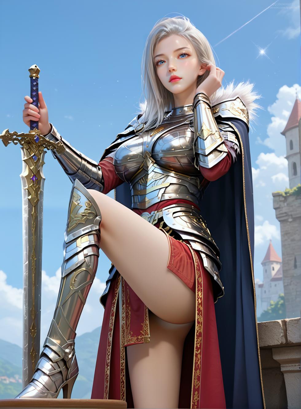 quanzhi HeXi (Armor) xiongbinglian 60p [AI Generated] - Page 21