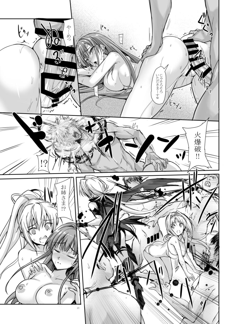 [Veronica no Ha (Noba)] H×C Haiboku × Collab Soushuuhen (Choukou Taisen Escalation Heroines) [Digital] - Page 23